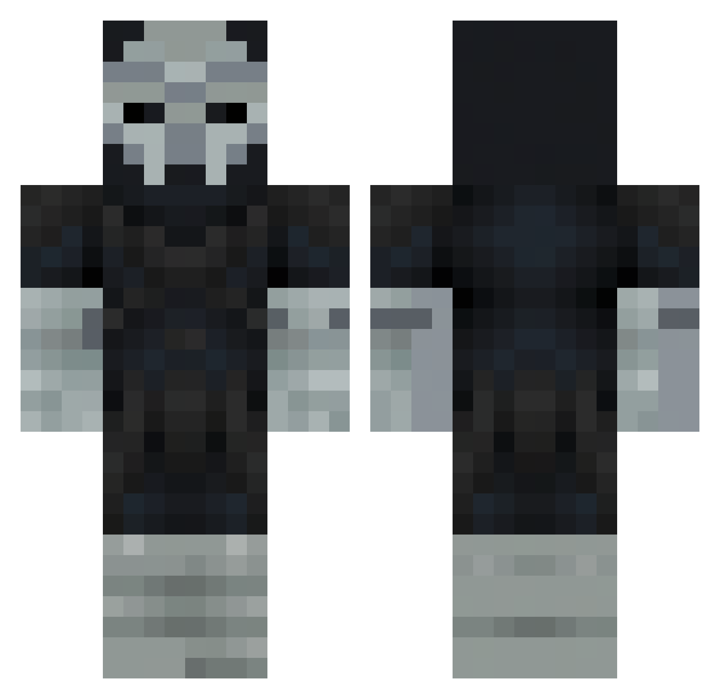 M0golist_ Minecraft skin, front and back view