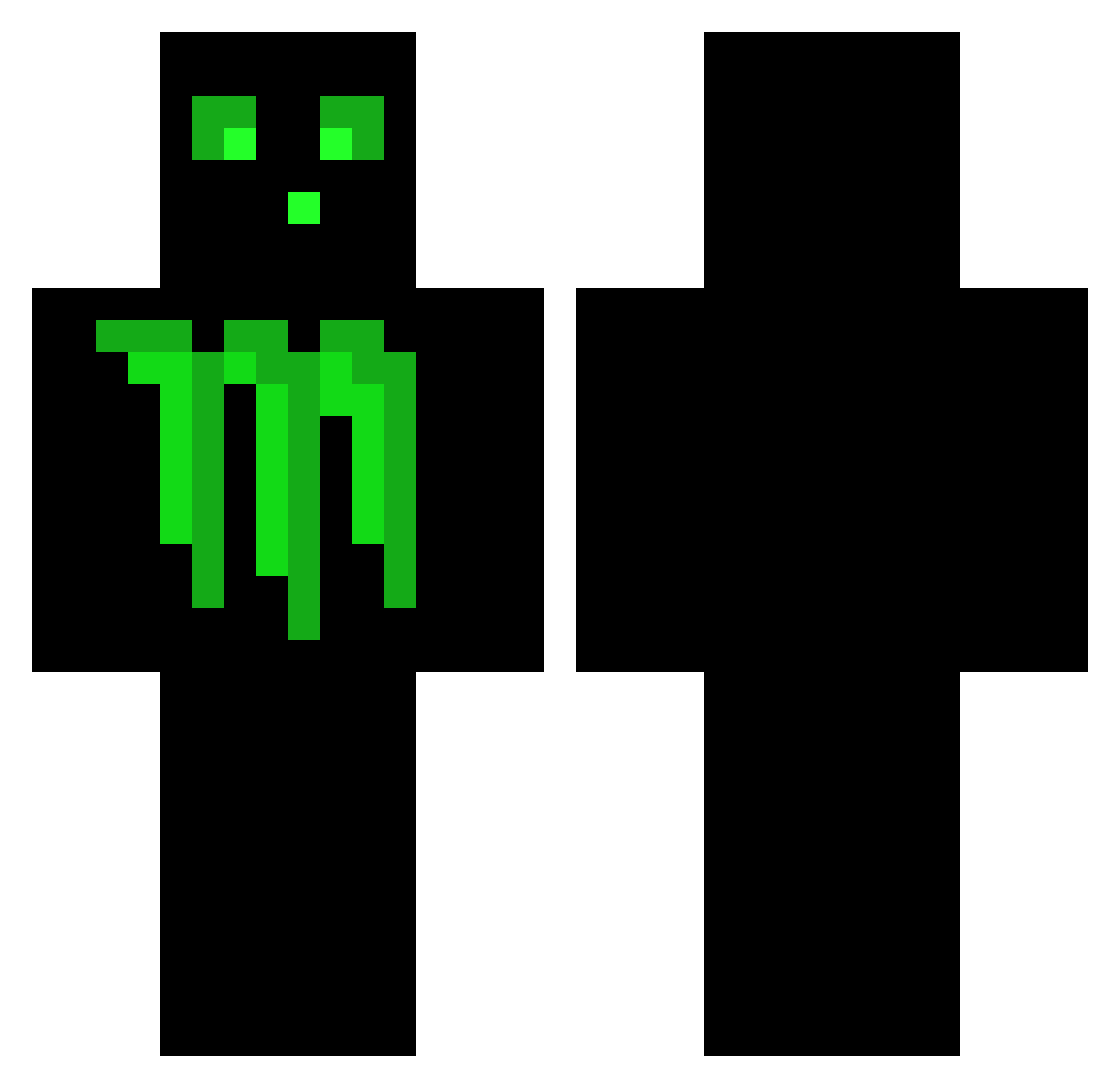 redtupp09 Minecraft skin, front and back view