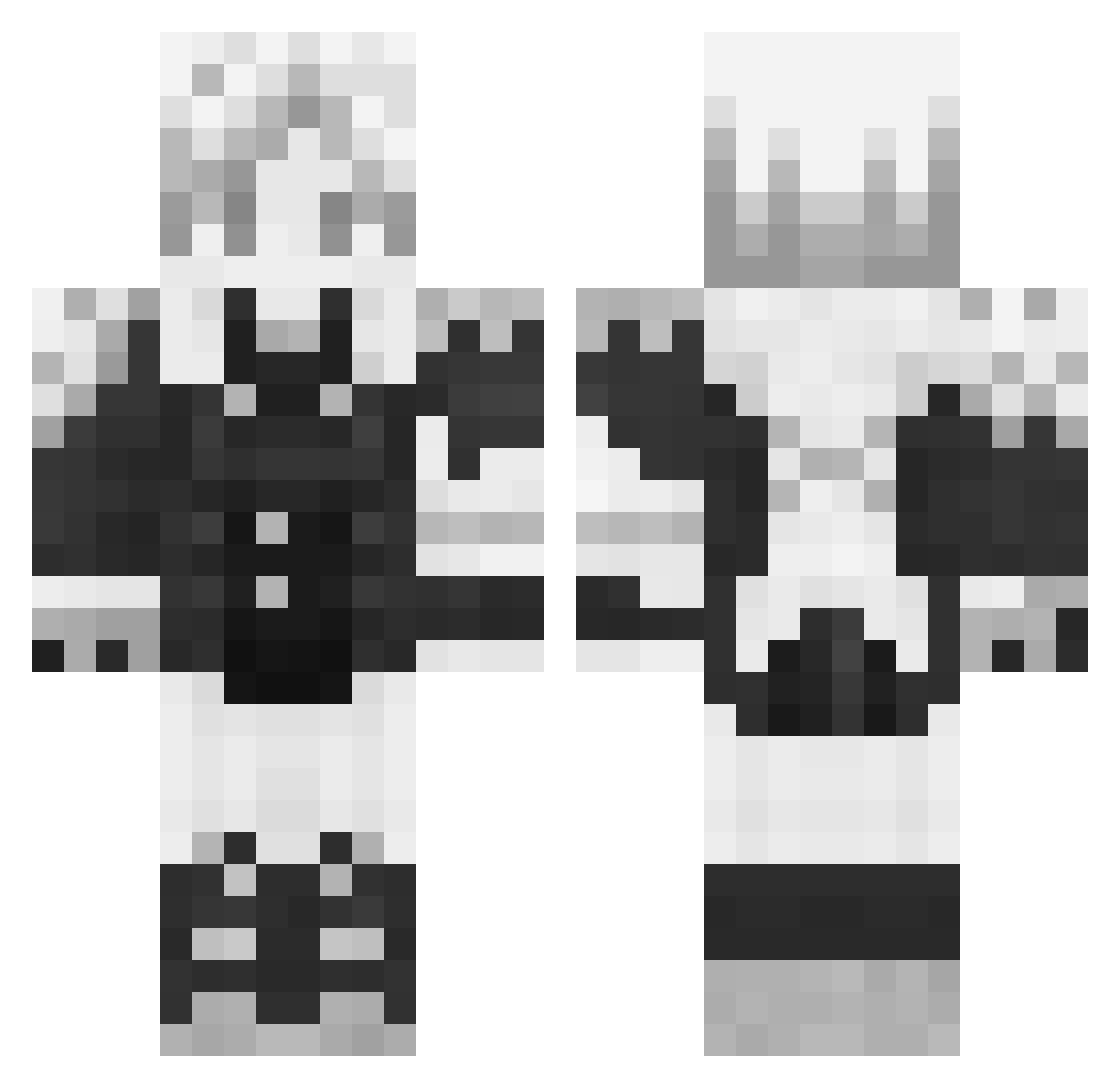 KylesMyBoy287 Minecraft skin, front and back view