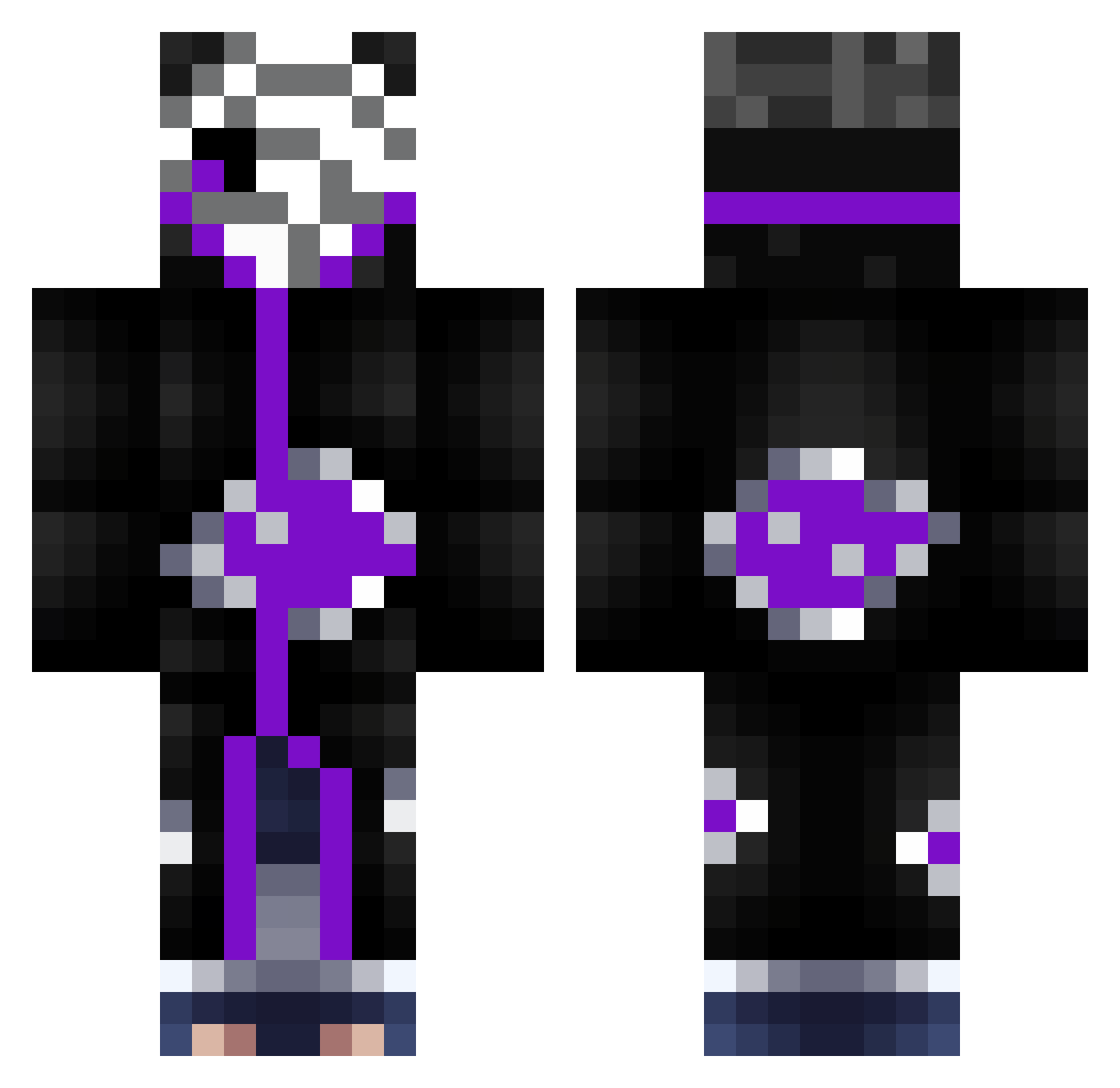 bartolomeo20121 Minecraft skin, front and back view