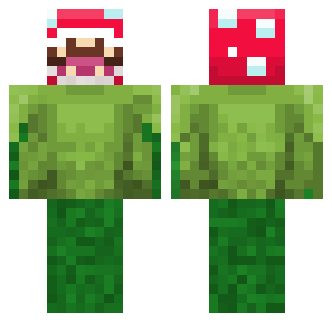 AimIsOverrated - piranha plant Minecraft skin