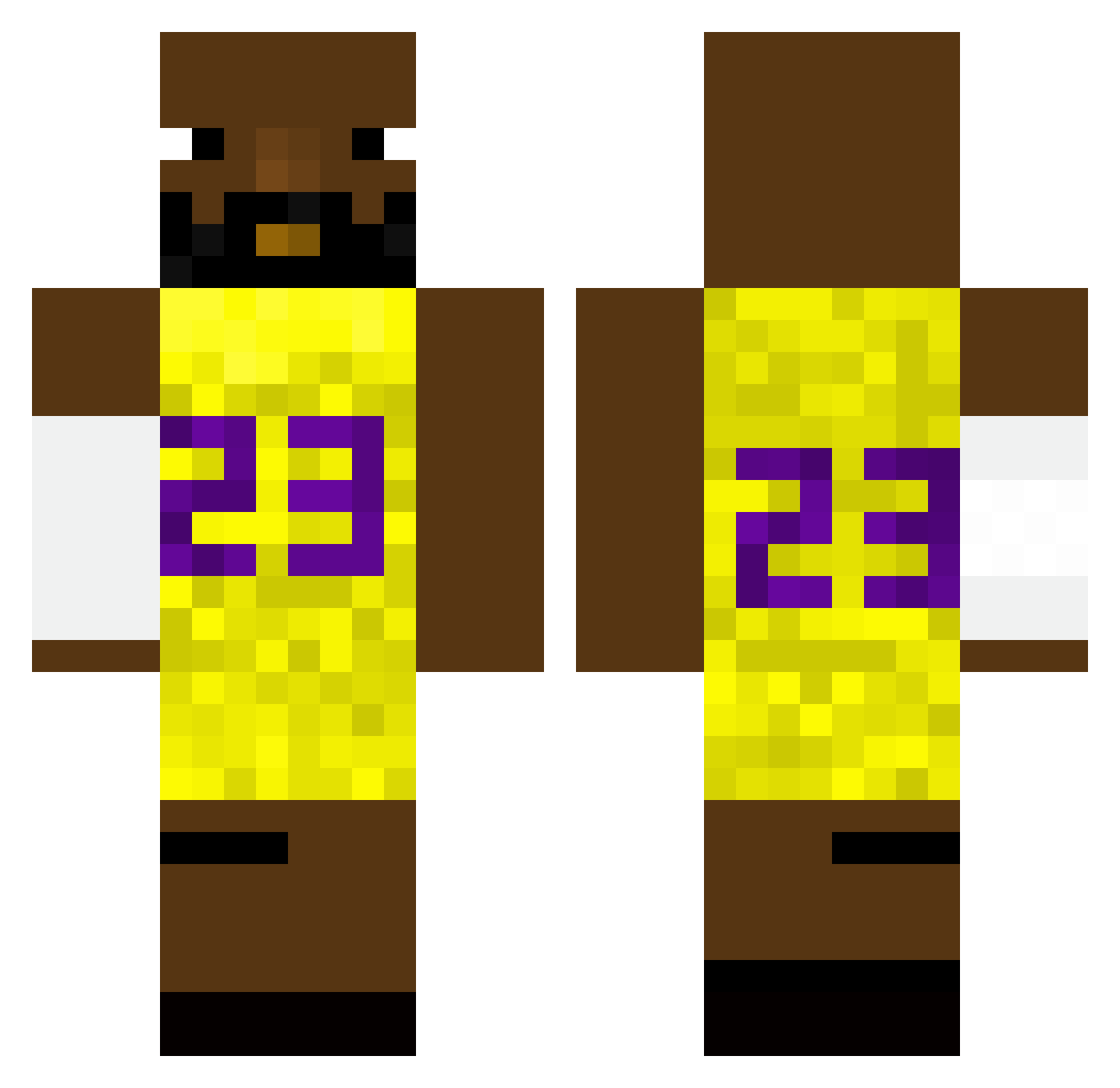 geoisastinkyboi3 Minecraft skin, front and back view