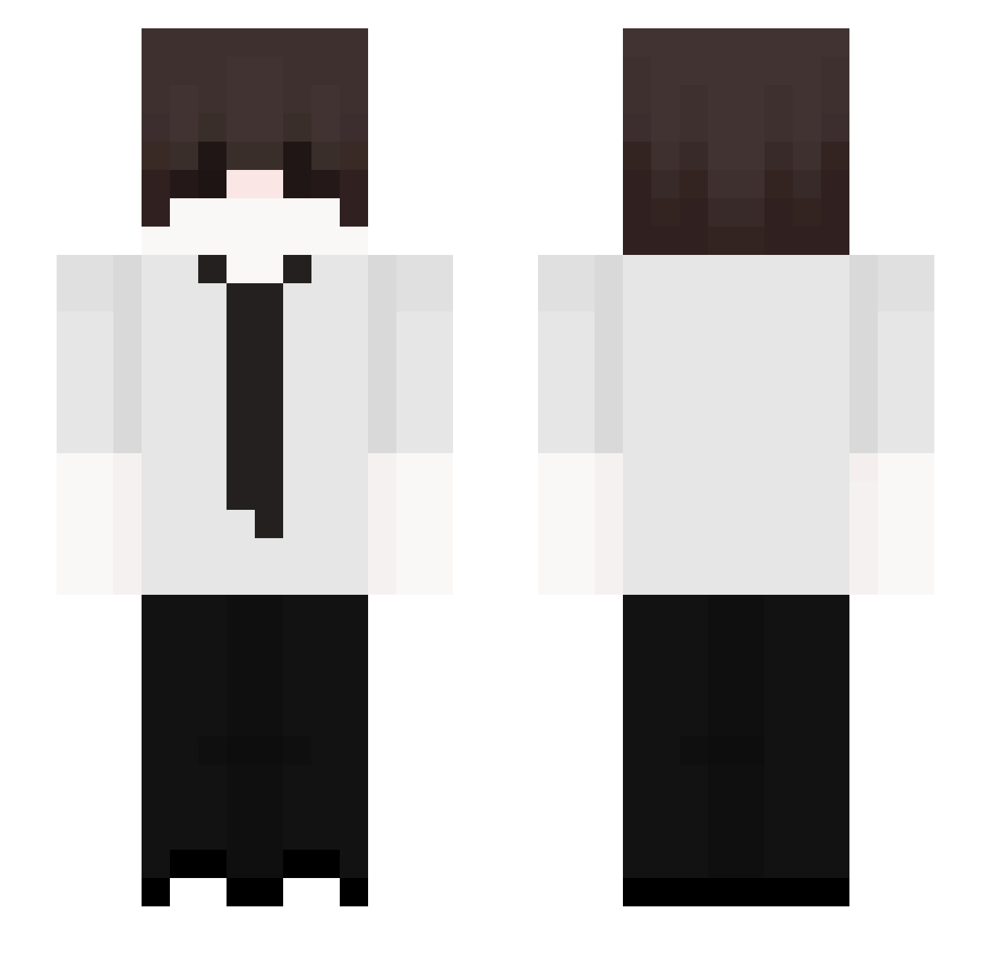 Weelxq_ Minecraft skin, front and back view