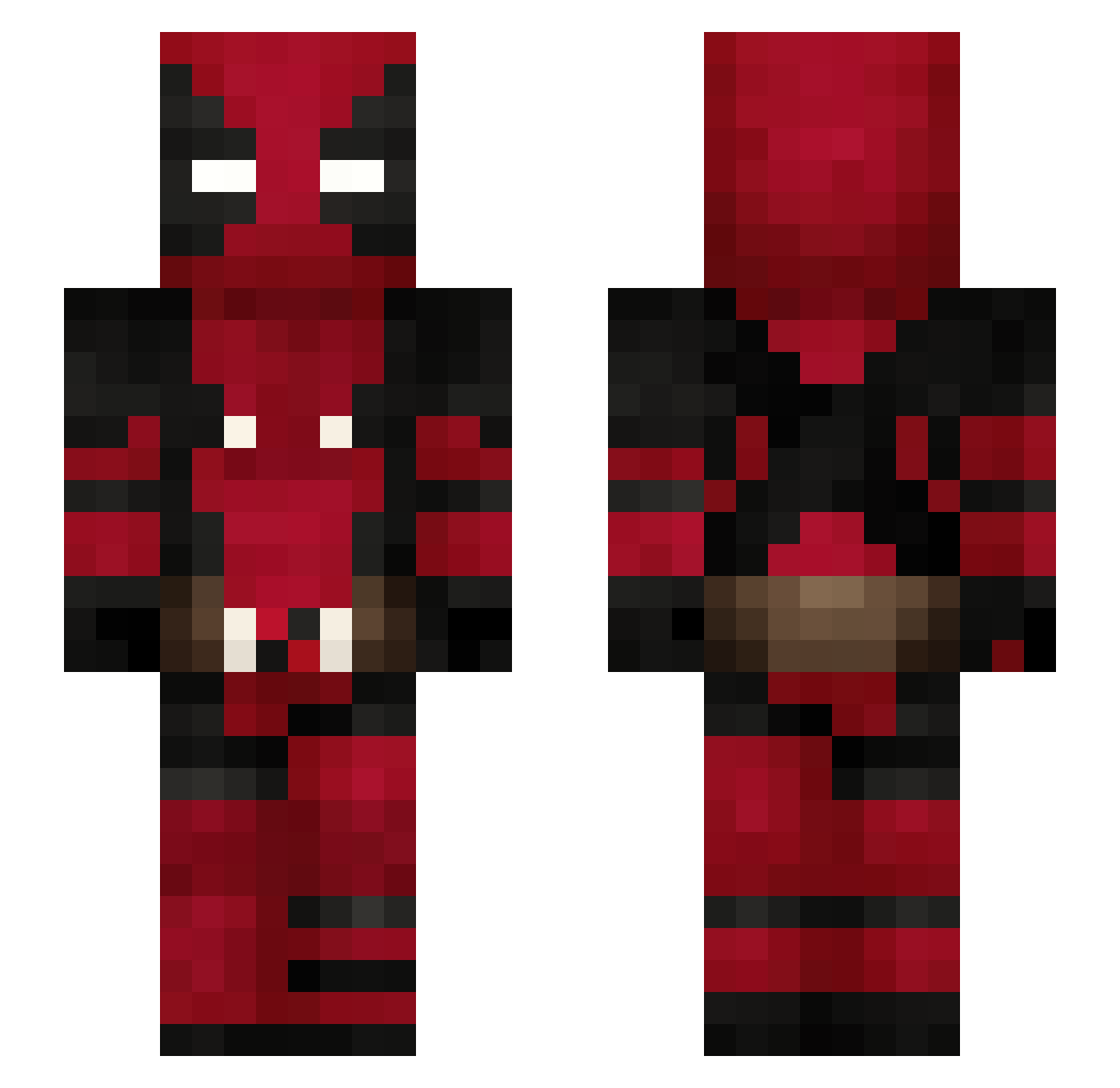 StillTurtle2133 Minecraft skin, front and back view