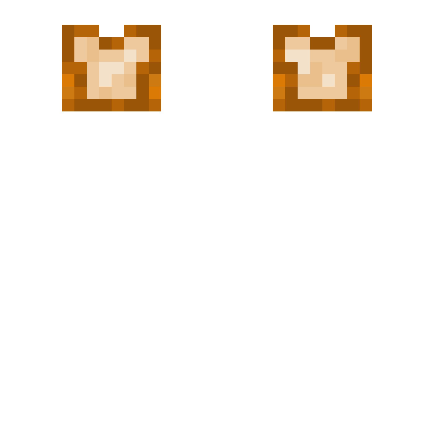 Pajamas_5 Minecraft skin, front and back view