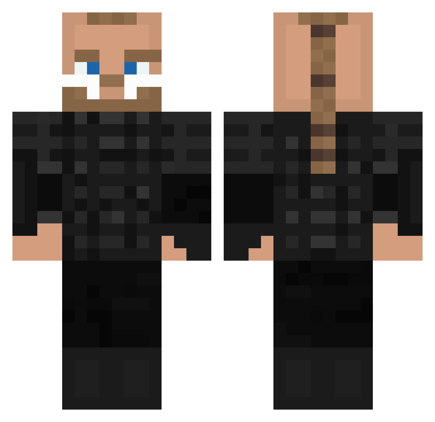 joris1305 Minecraft skin, front and back view