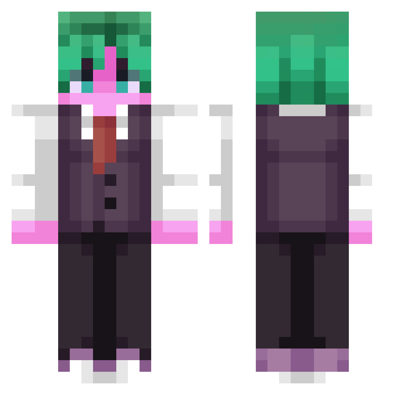 shrimp_eggg Minecraft skin, front and back view