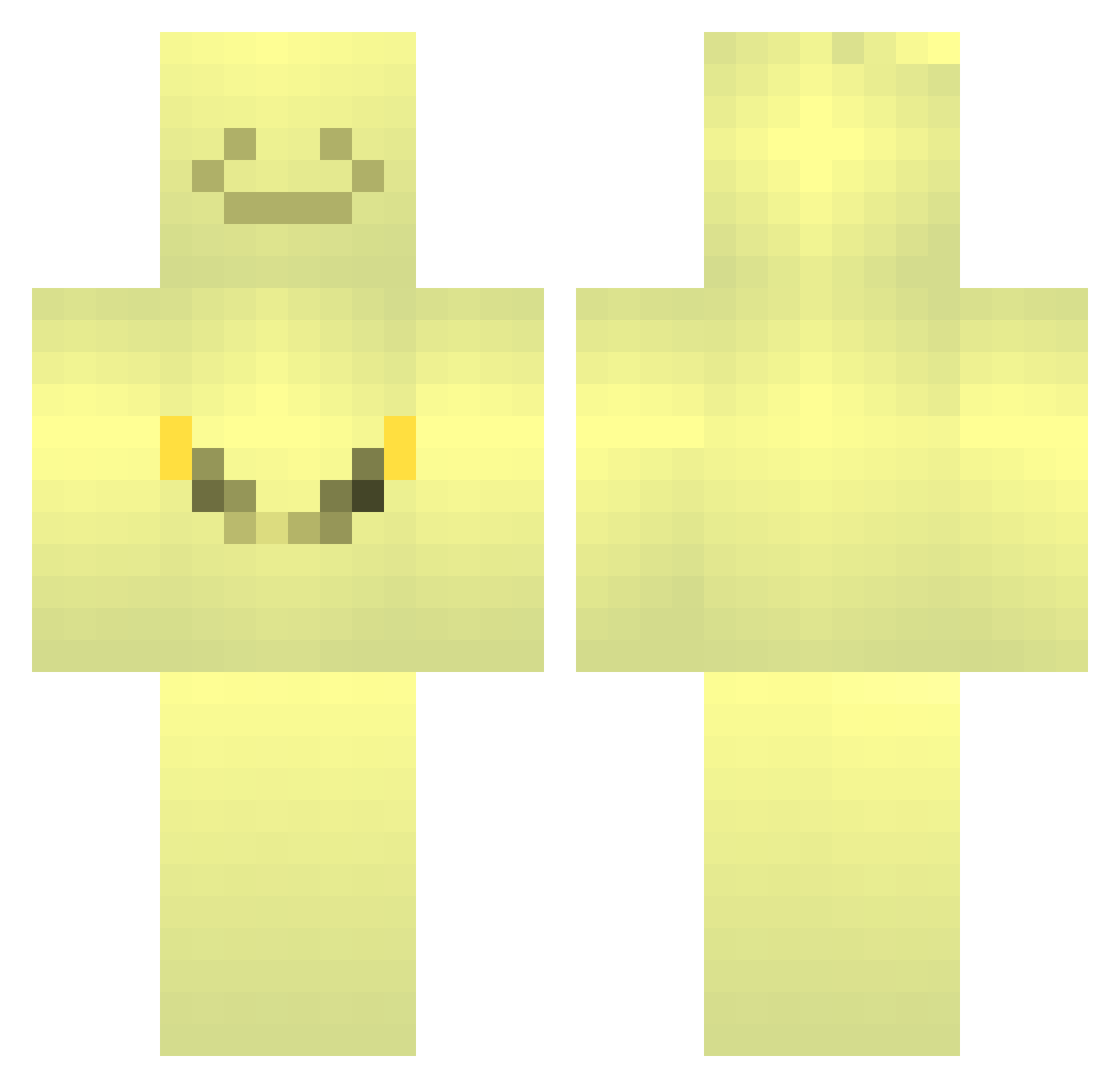 kuridan18 Minecraft skin, front and back view