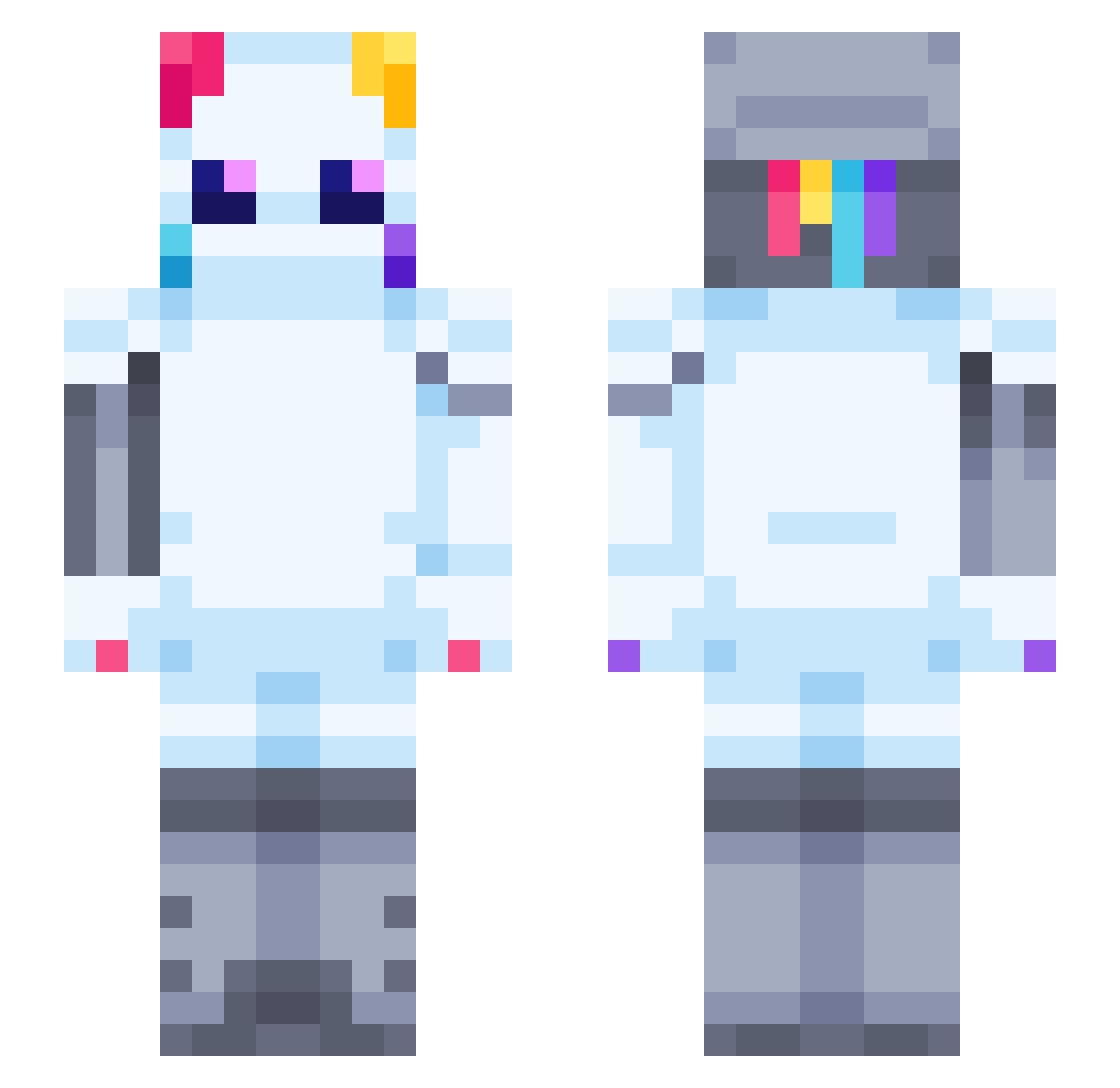 _BARKYSHARKY_ Minecraft skin, front and back view
