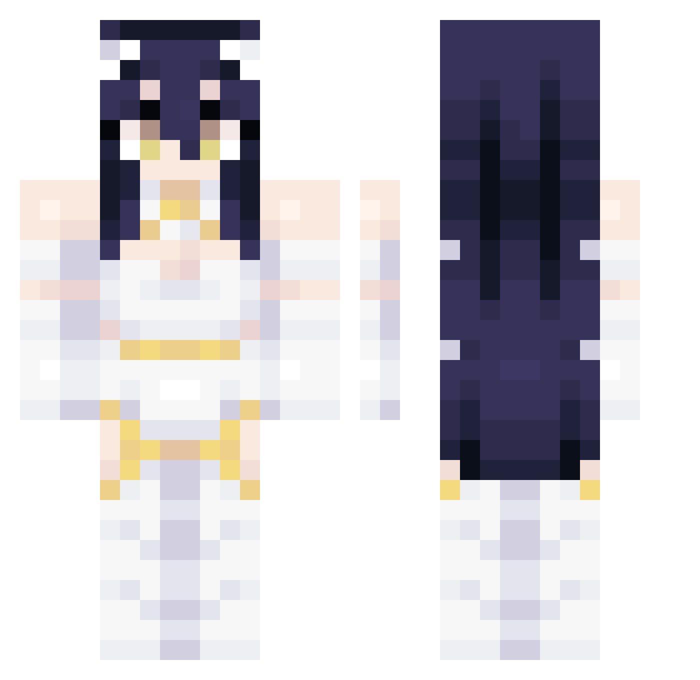 armando5456456 Minecraft skin, front and back view