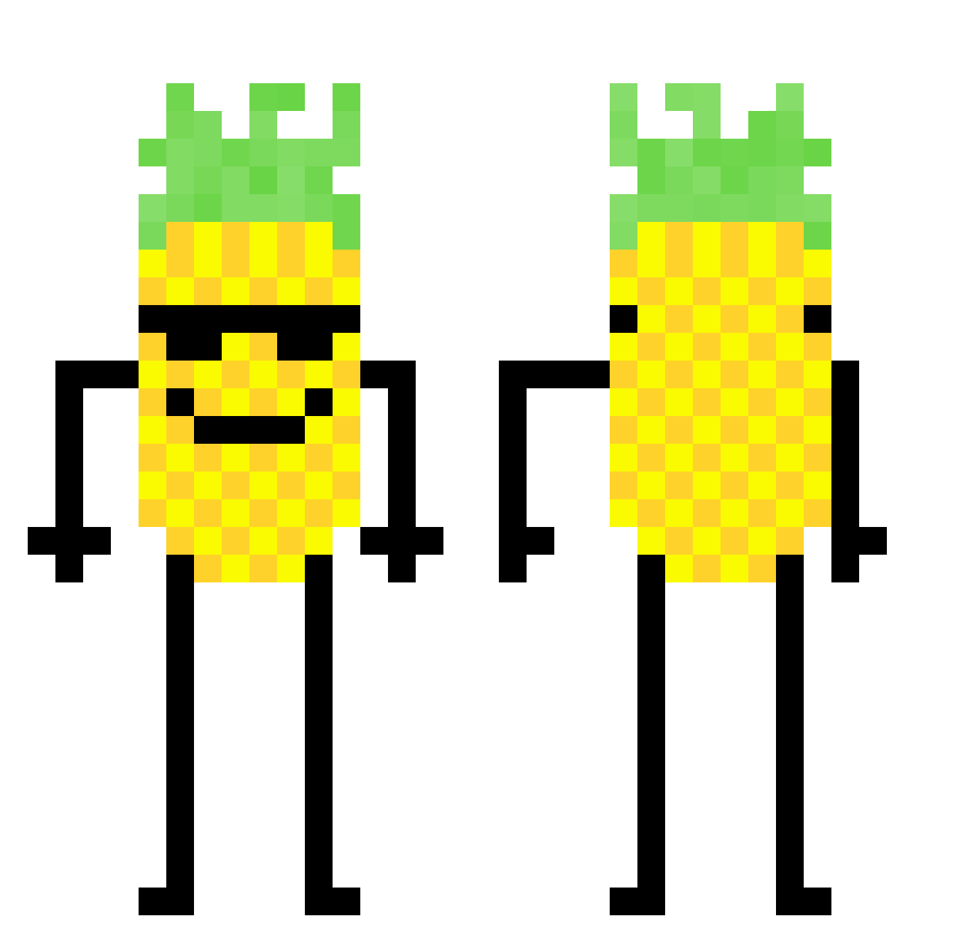 AldolsCool Minecraft skin, front and back view