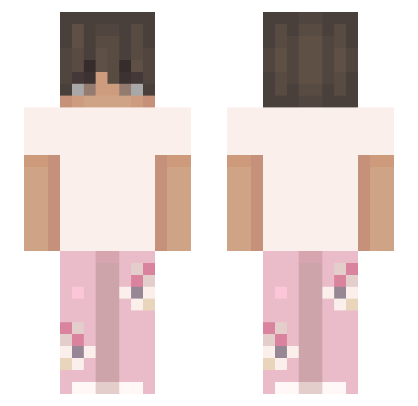 sigreke24 Minecraft skin, front and back view