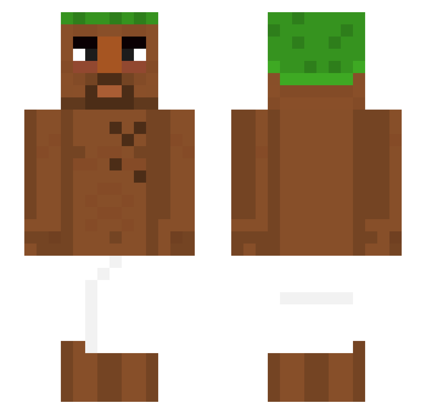 iicloudy2003 Minecraft skin, front and back view