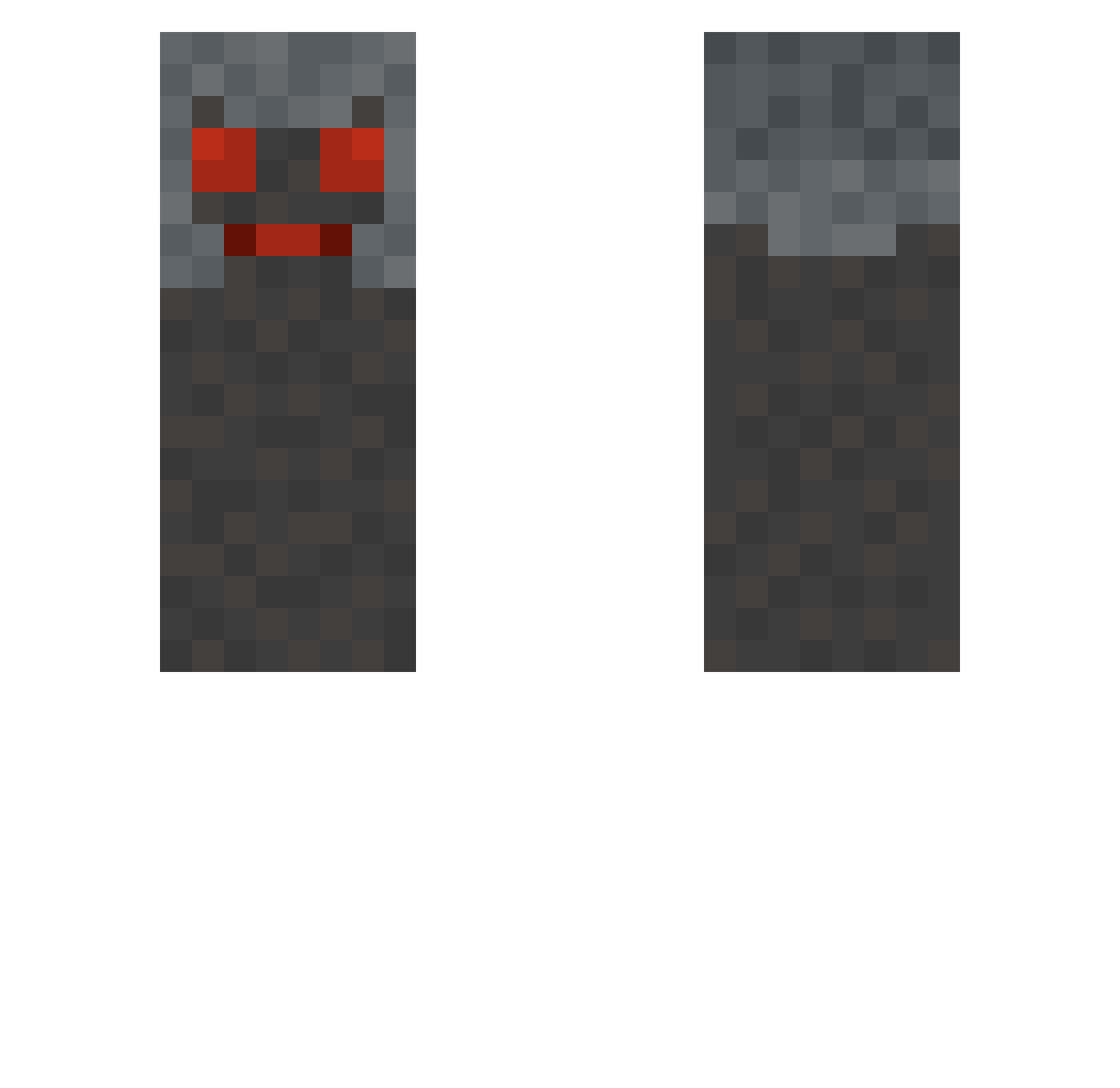 jo_cinder Minecraft skin, front and back view