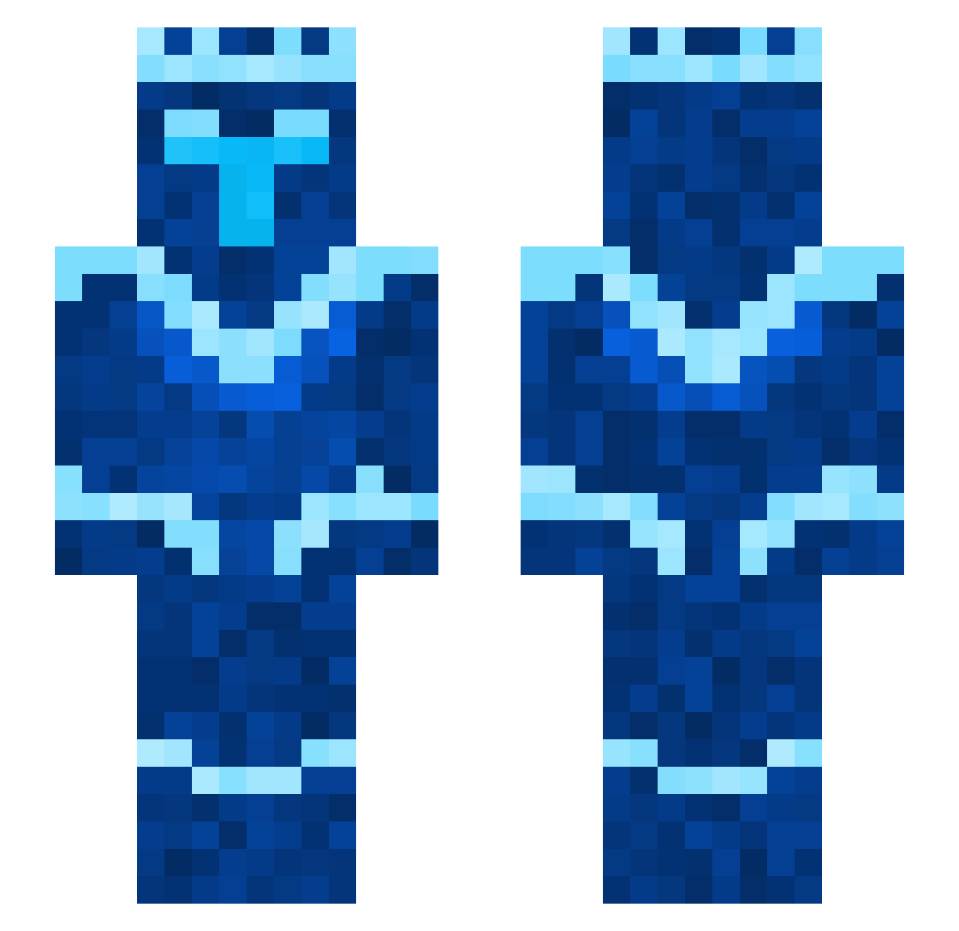 Tubbylumpkins4 Minecraft skin, front and back view