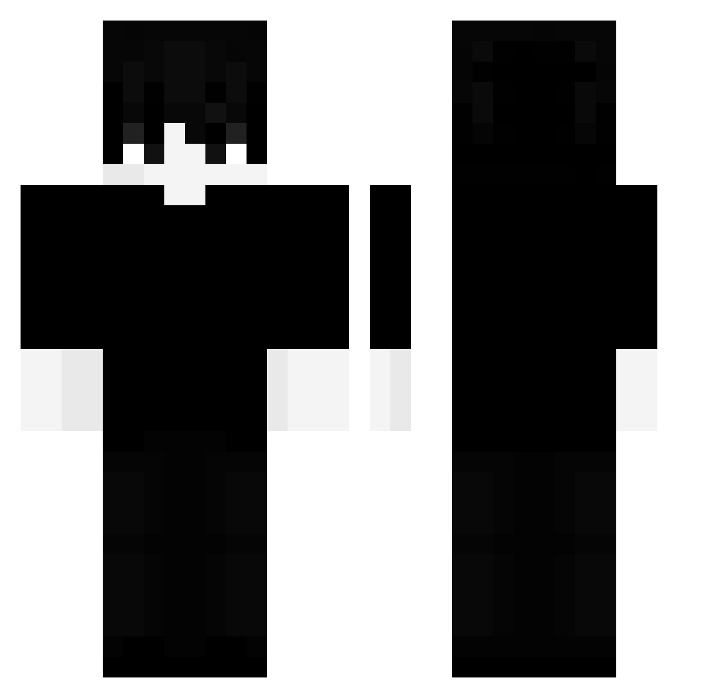 yusufmiracgul9 Minecraft skin, front and back view