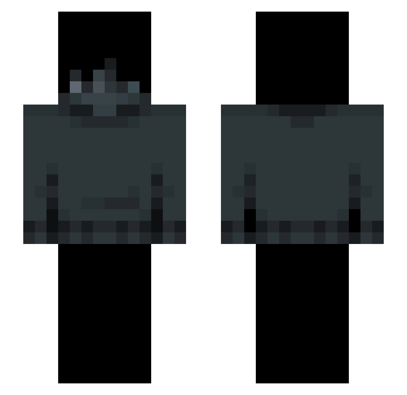 owencarti Minecraft skin, front and back view