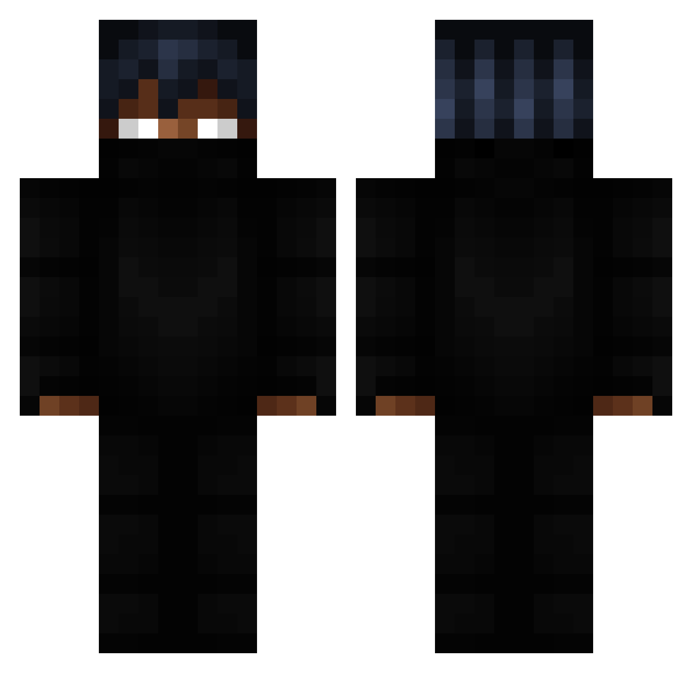 Matheo_29 Minecraft skin, front and back view