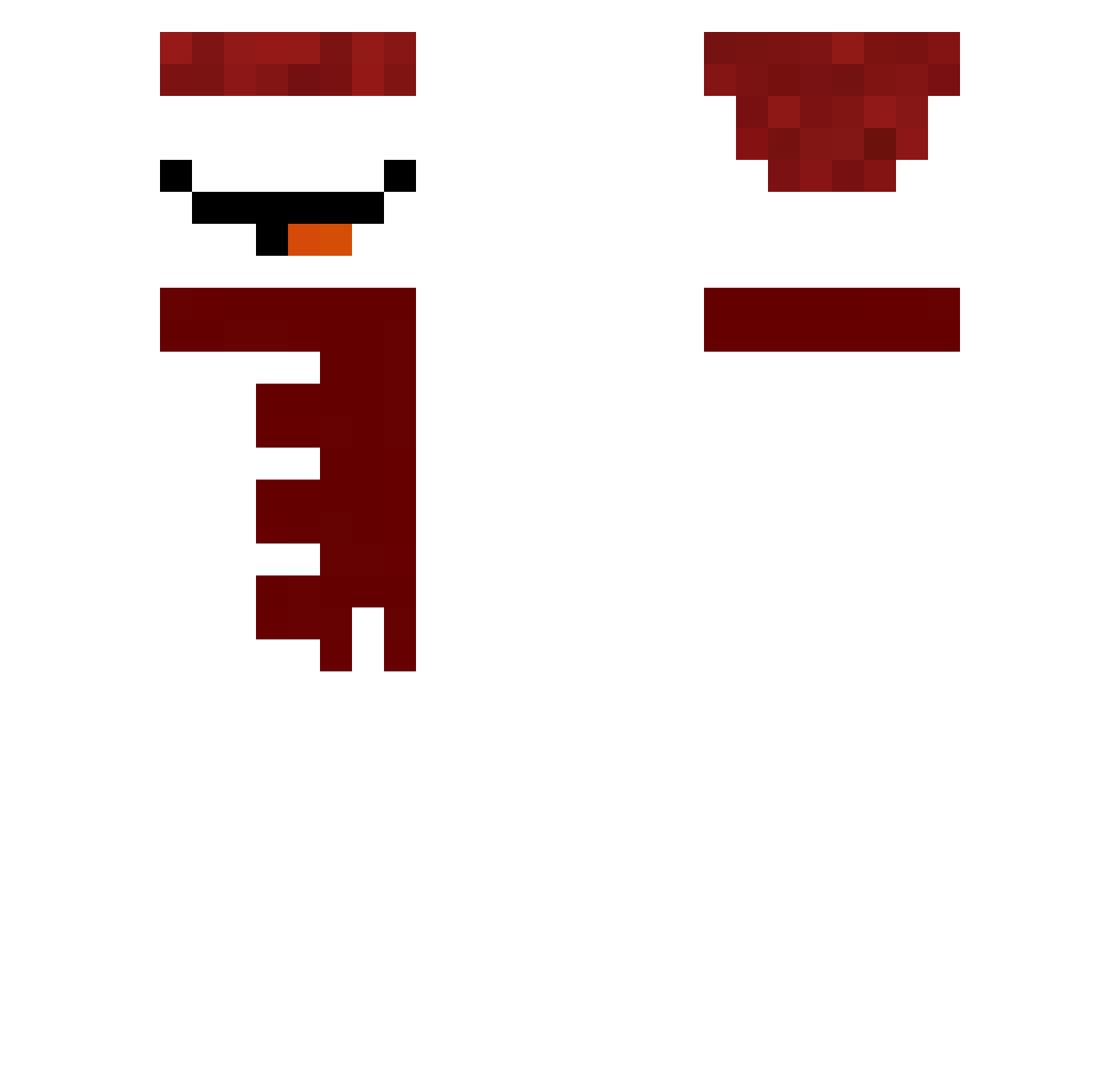 TheEqq_ Minecraft skin, front and back view