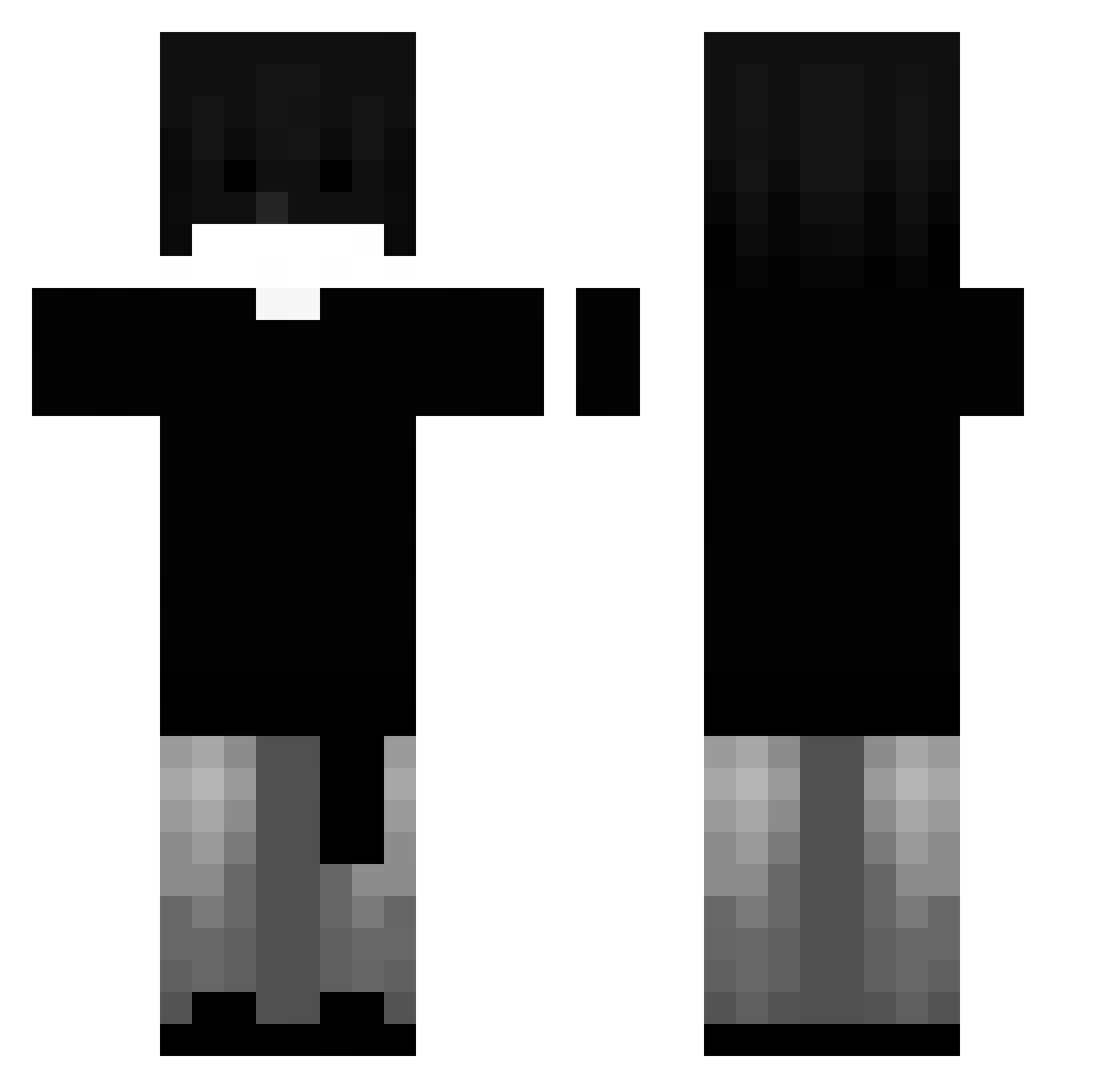 gustavo316ja Minecraft skin, front and back view