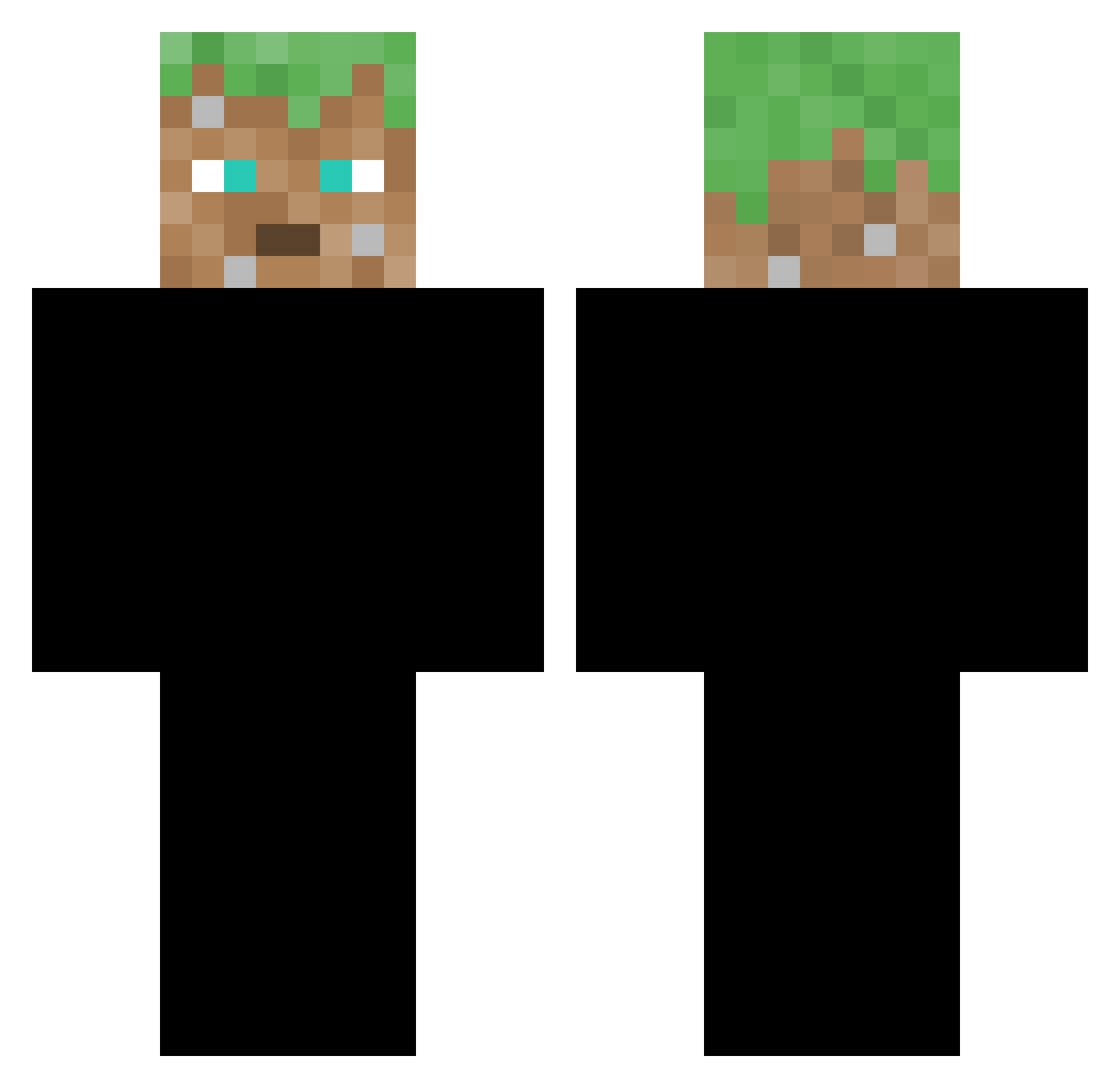 tidi2011 Minecraft skin, front and back view