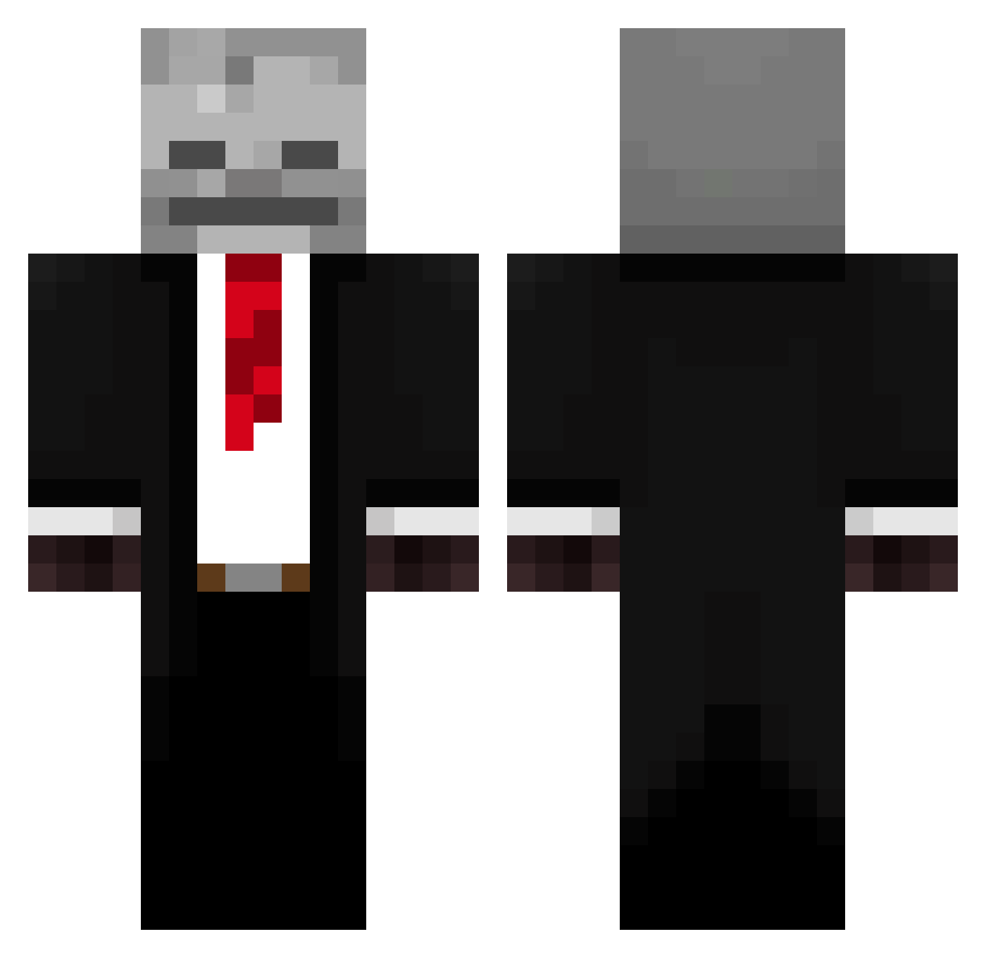Rita5648 Minecraft skin, front and back view