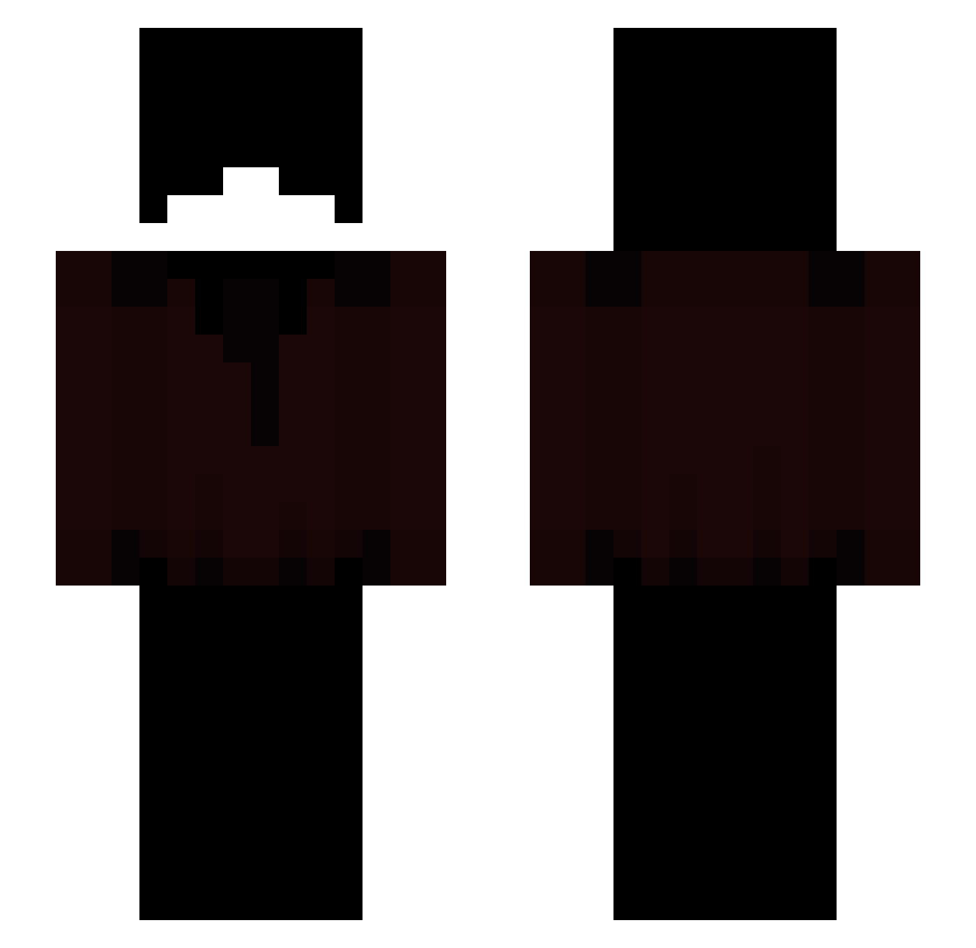 WhosAvery10 Minecraft skin, front and back view