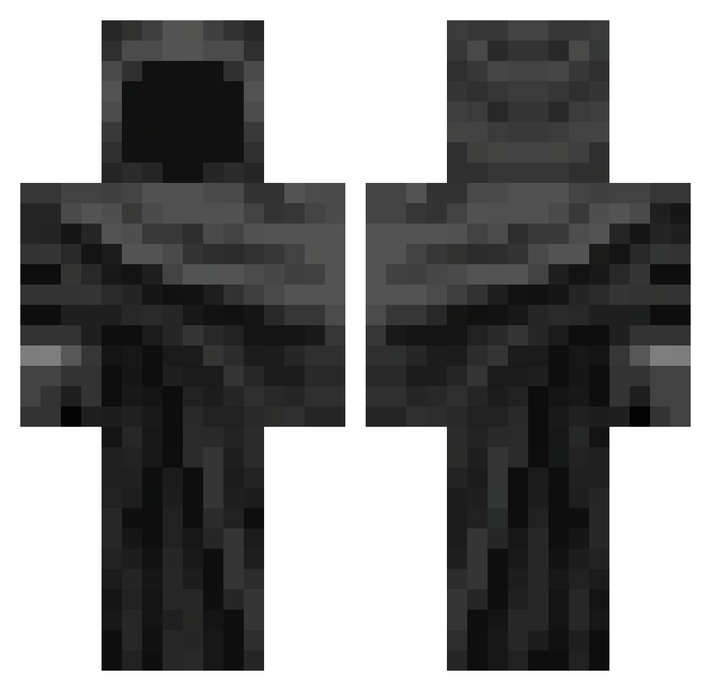 ComradMarshmallo Minecraft skin, front and back view