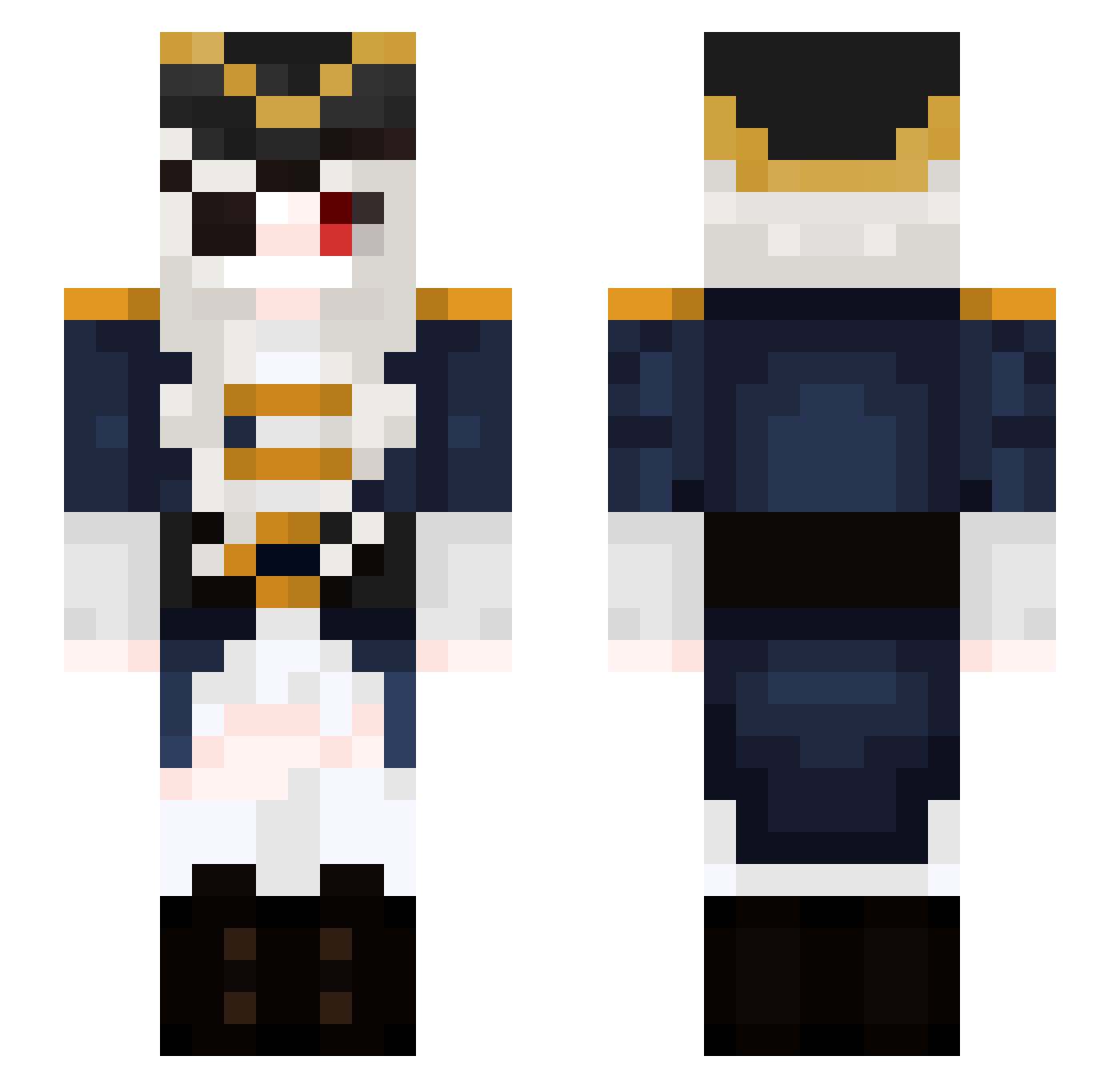 slowpokesh22 Minecraft skin, front and back view