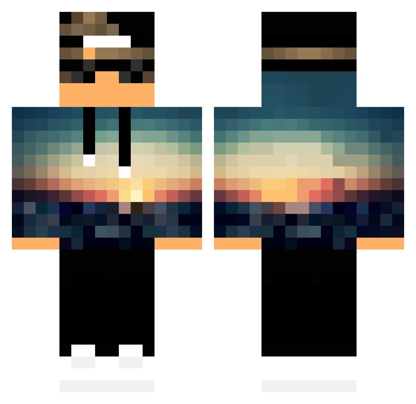 philipreiner123 Minecraft skin, front and back view
