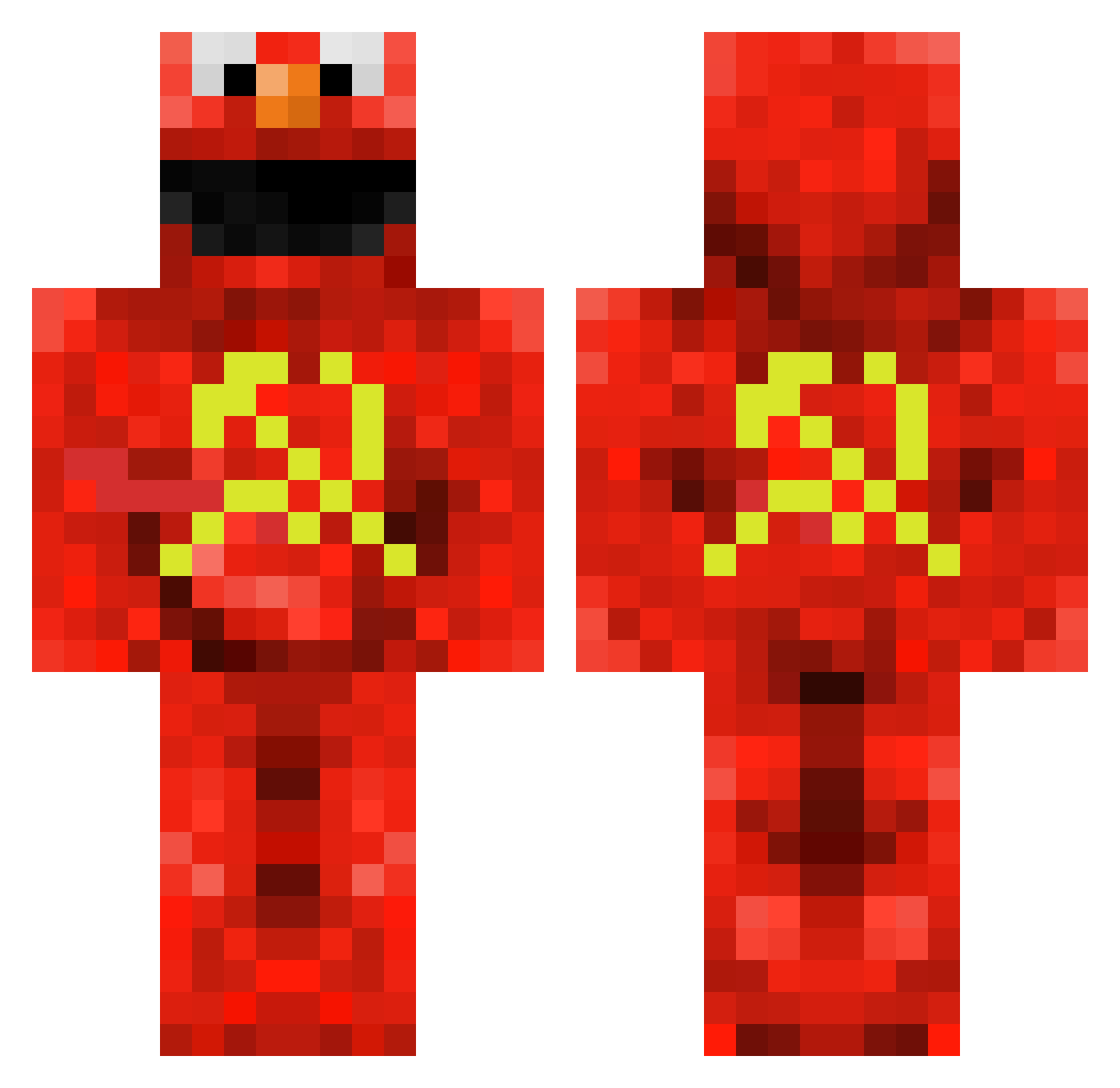 _jajochlebek_ Minecraft skin, front and back view