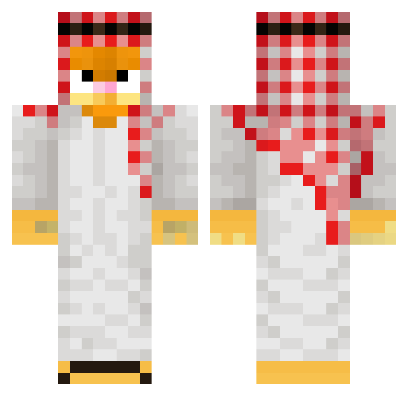 Mayonez_Games Minecraft skin, front and back view