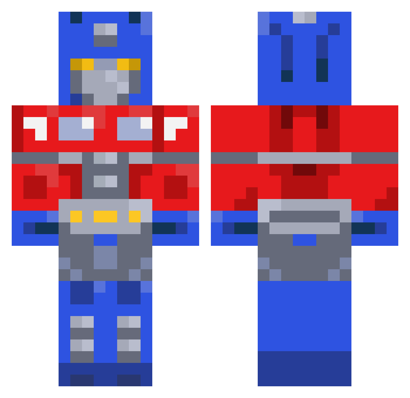 sh1nee__ Minecraft skin, front and back view