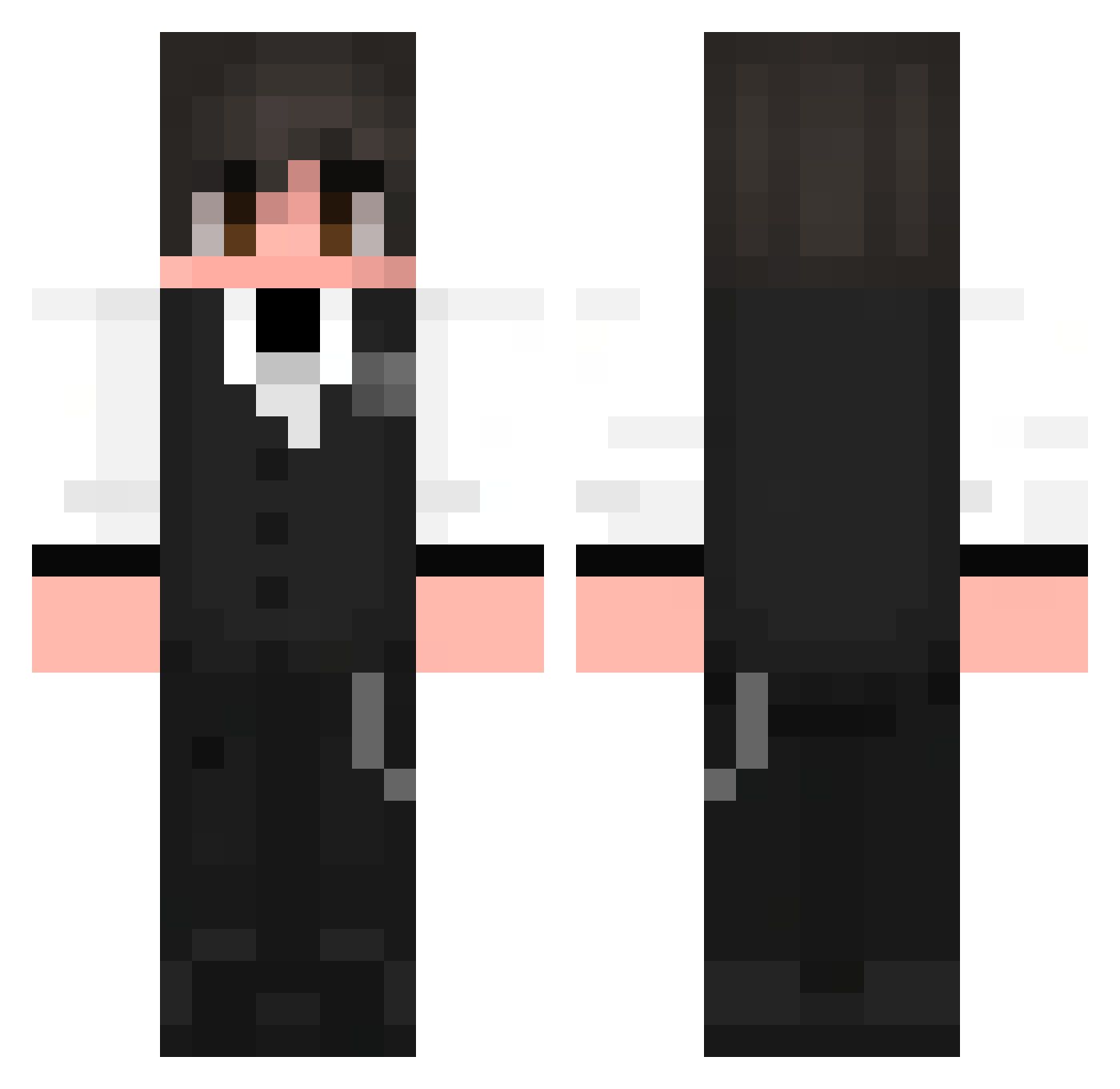 Blix_Blixer_xD Minecraft skin, front and back view