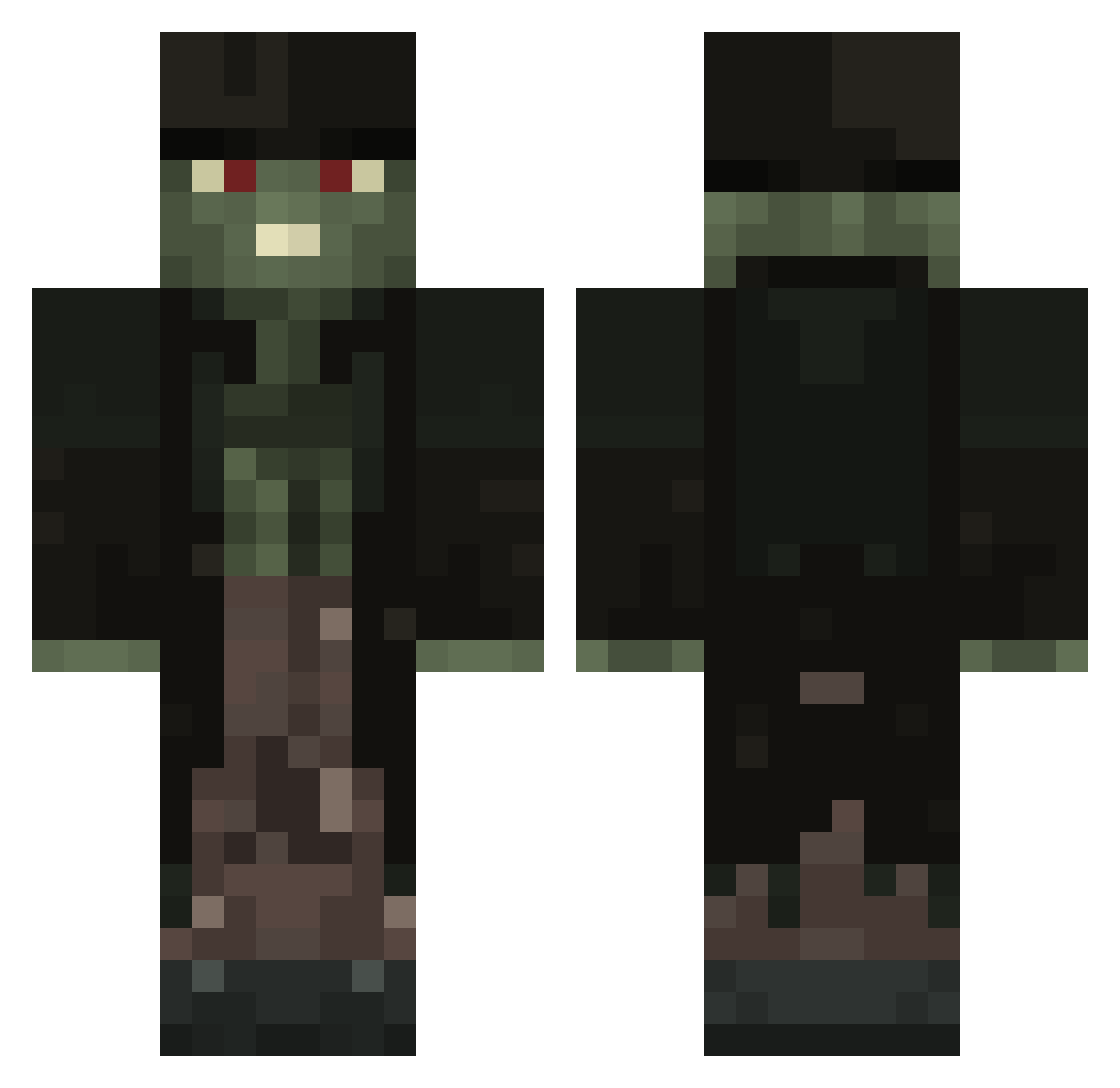 BEATNGU - the undertaker Minecraft skin