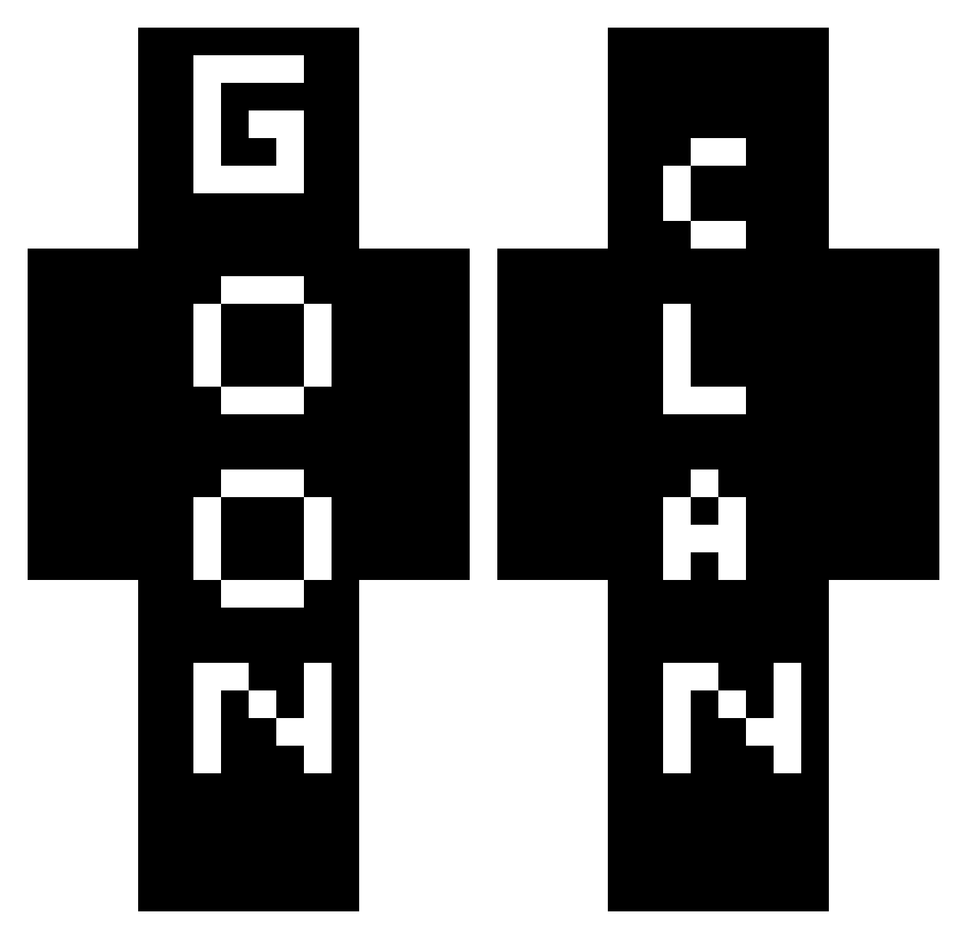 adamos740 Minecraft skin, front and back view
