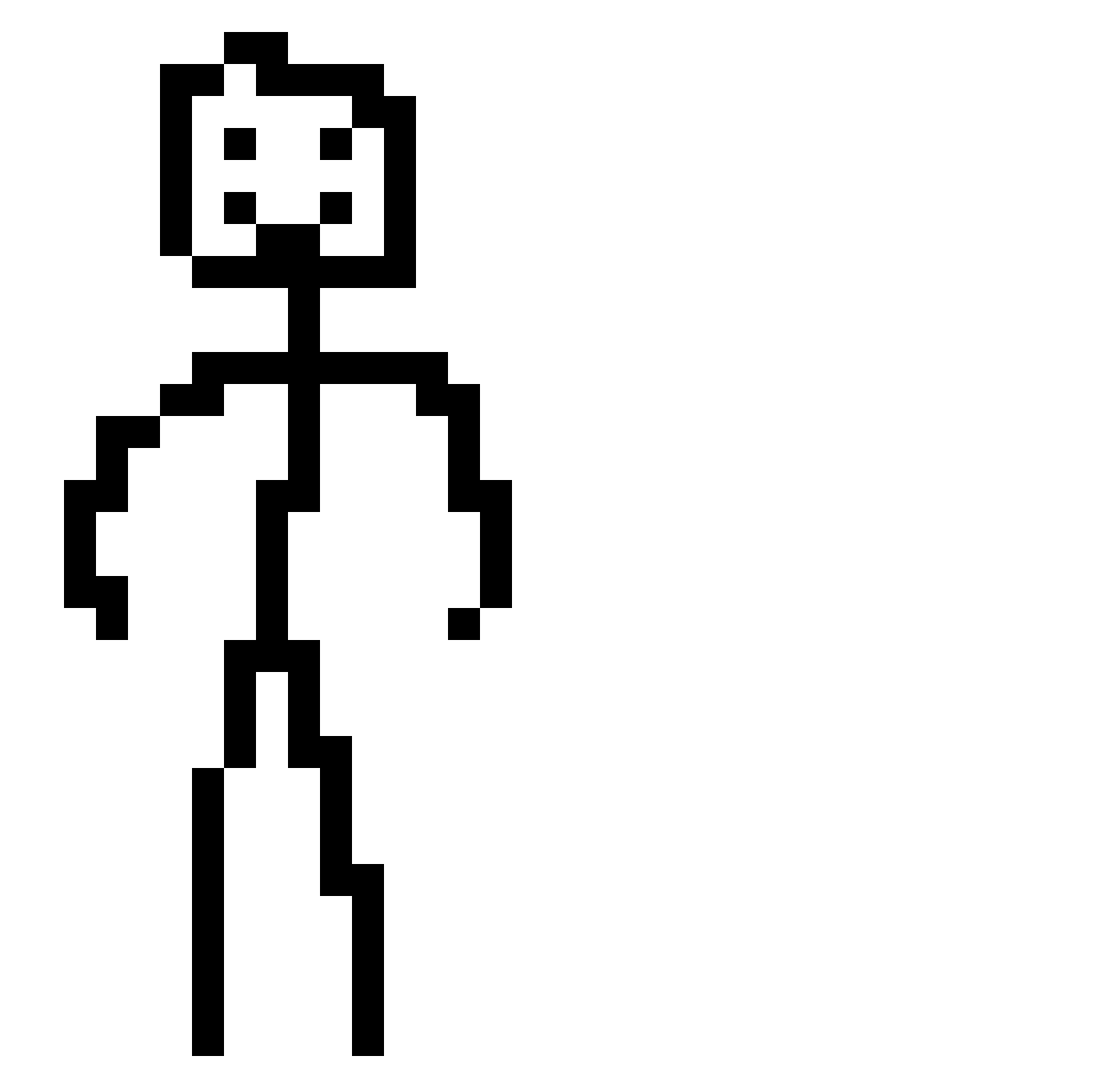 Cbu123 Minecraft skin, front and back view