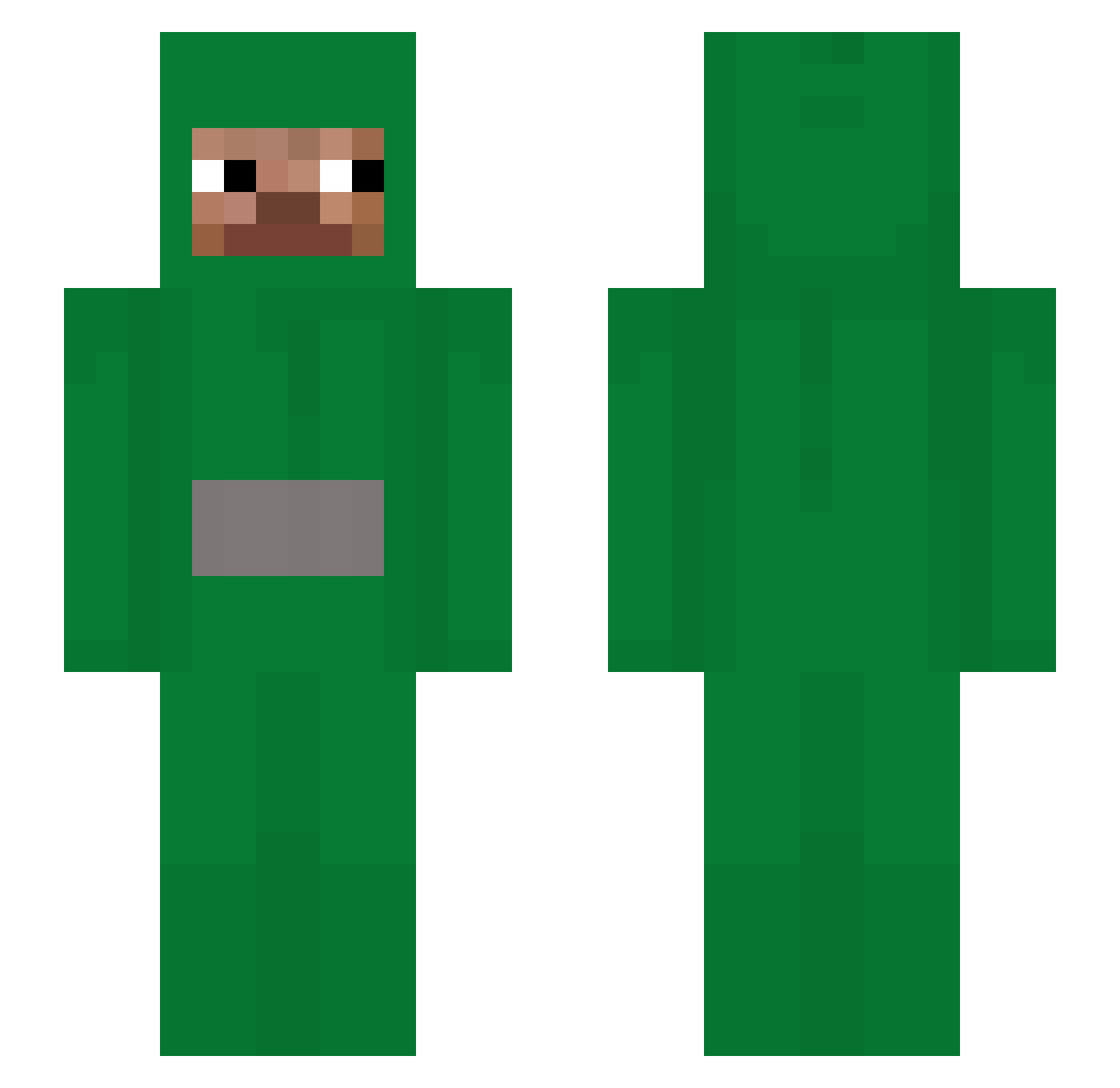 SzaTaNiX_2115 Minecraft skin, front and back view