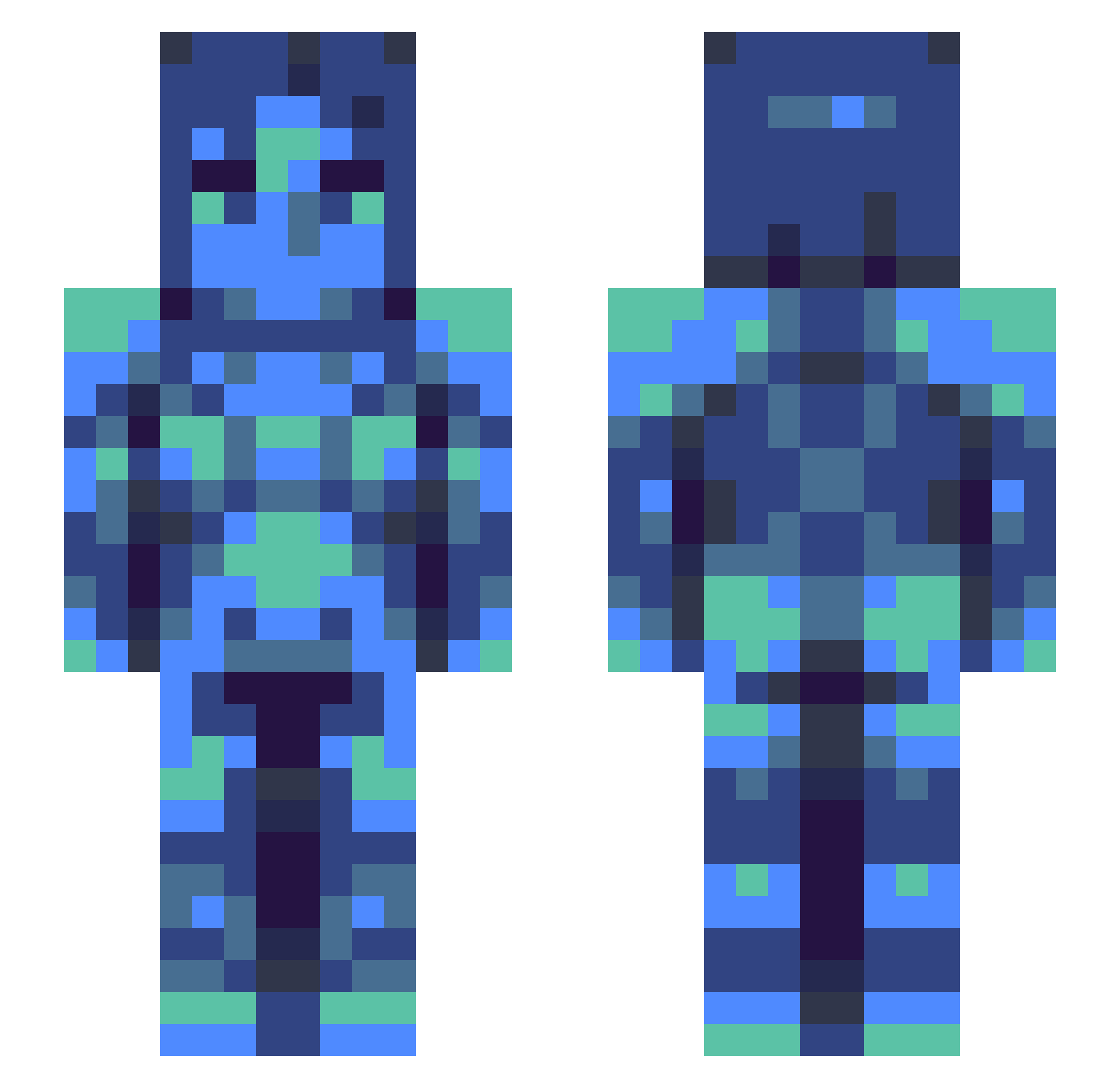 Skull_Admiral - cortana Minecraft skin