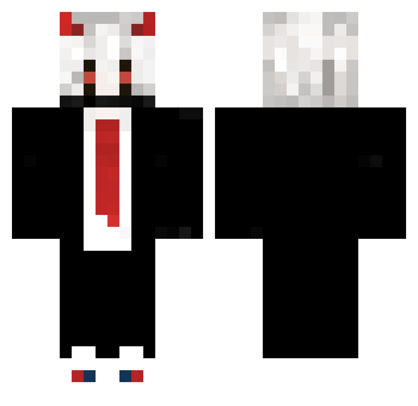 _Pump1ck6_ Minecraft skin, front and back view
