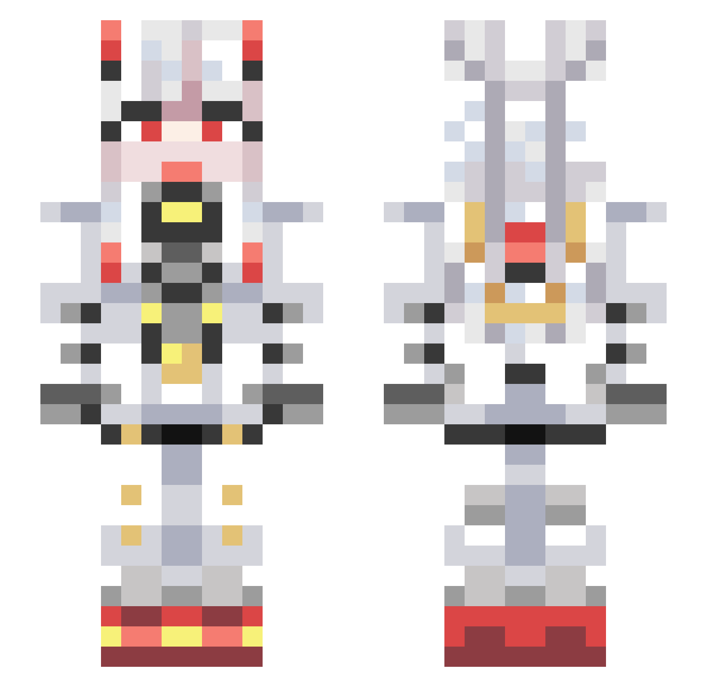 ilikeflowers43 Minecraft skin, front and back view