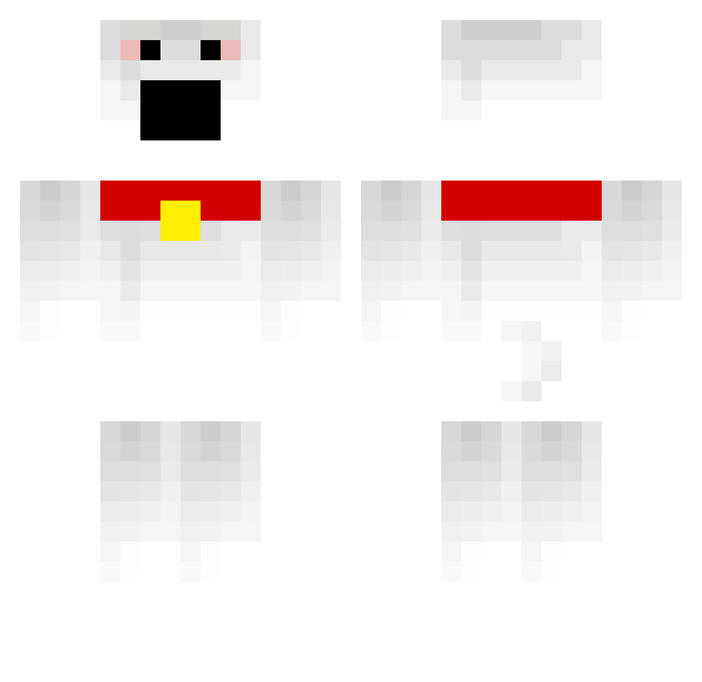 darko_o5o Minecraft skin, front and back view