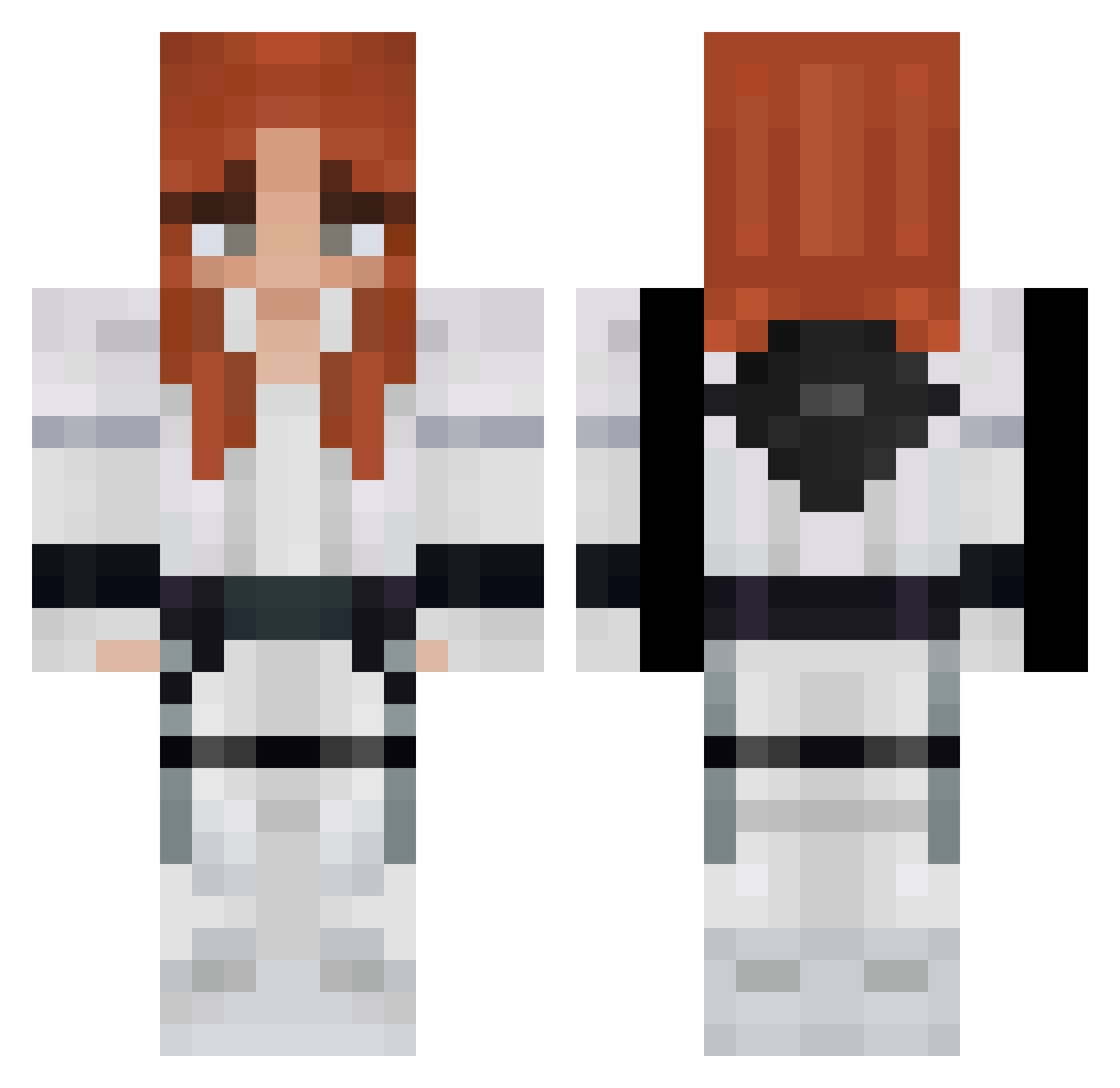 mari_leti Minecraft skin, front and back view