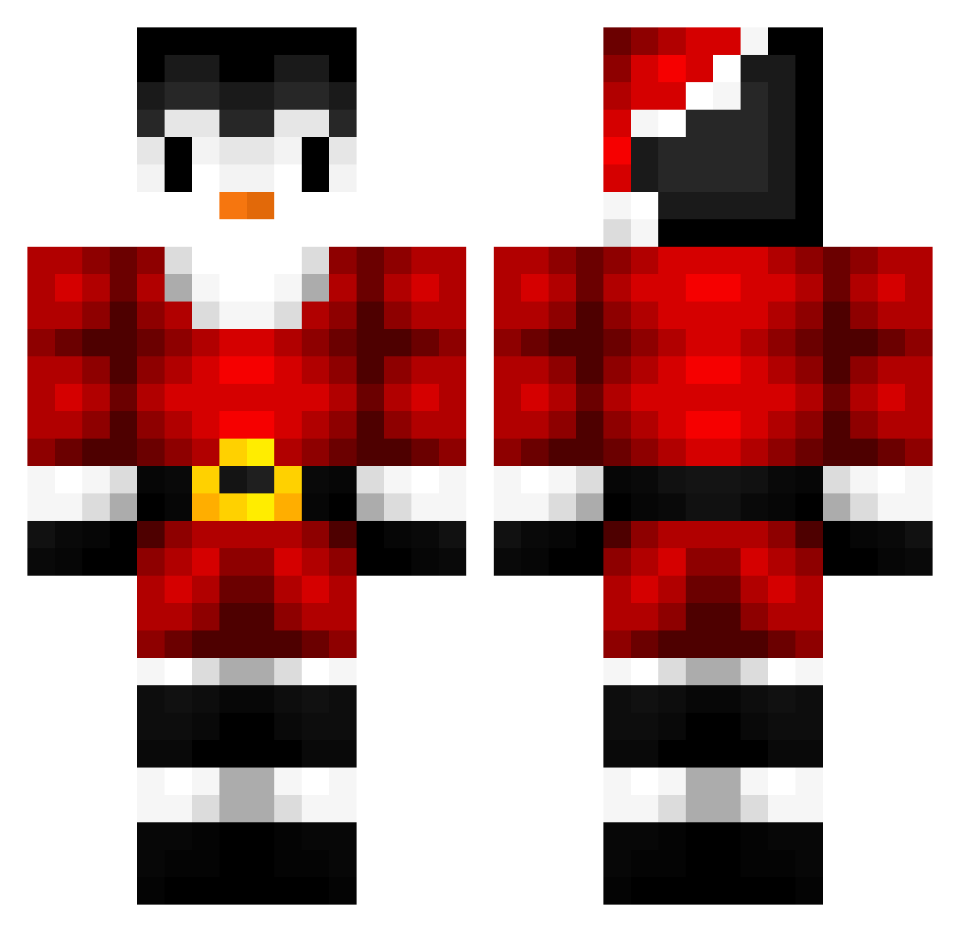 Dark_moumoute Minecraft skin, front and back view