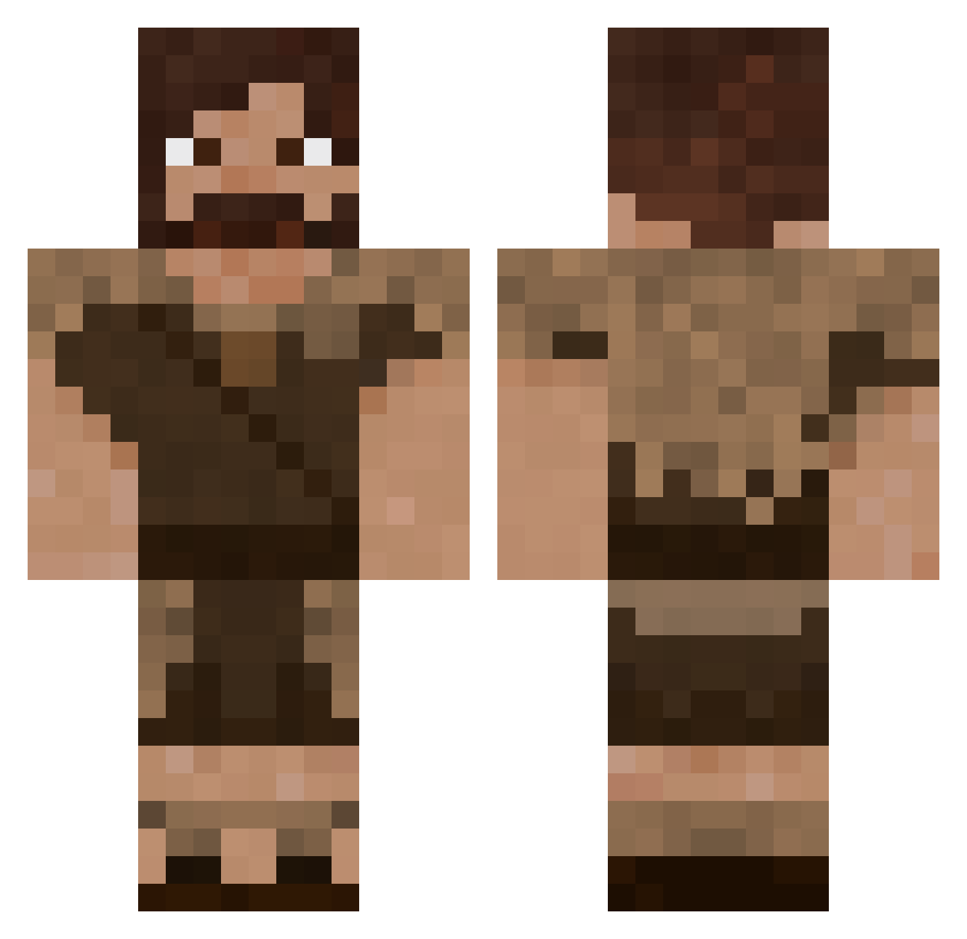 YourLocal6745 Minecraft skin, front and back view