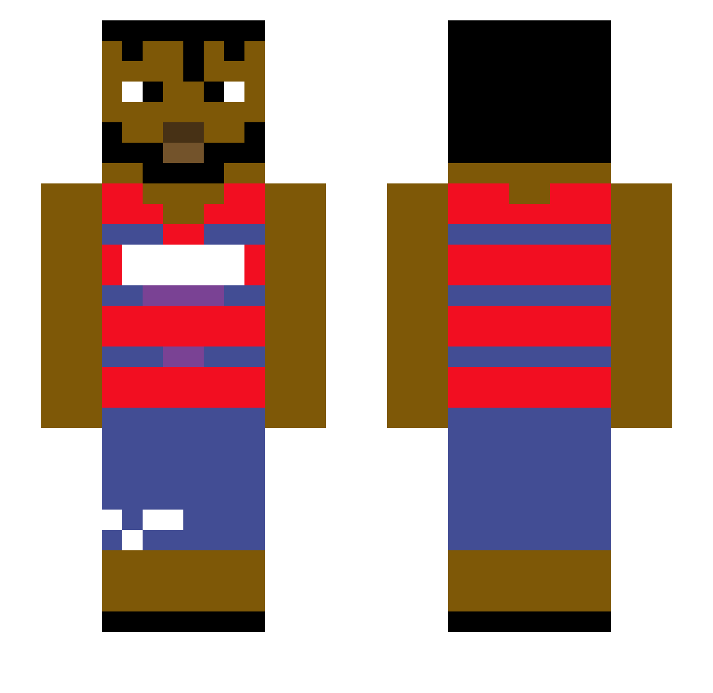 datboimendacity Minecraft skin, front and back view
