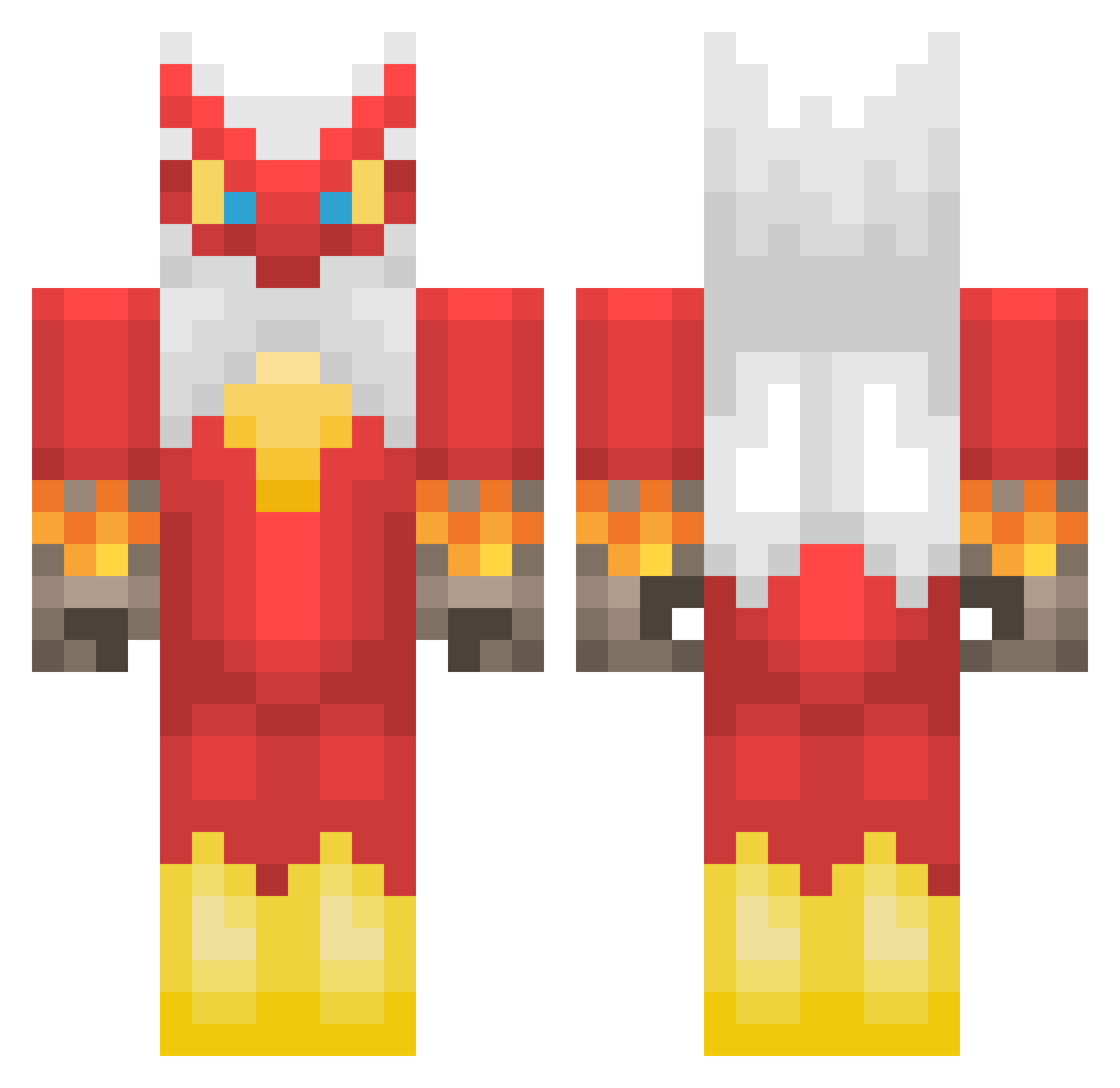 morgan_koz Minecraft skin, front and back view