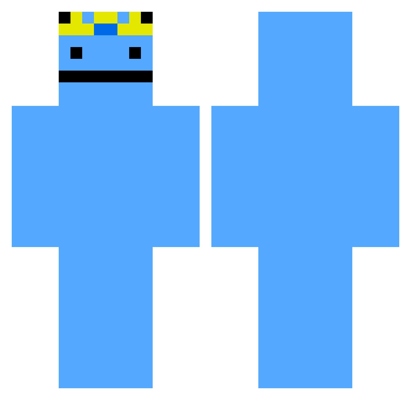 Snipinato - king slime Minecraft skin