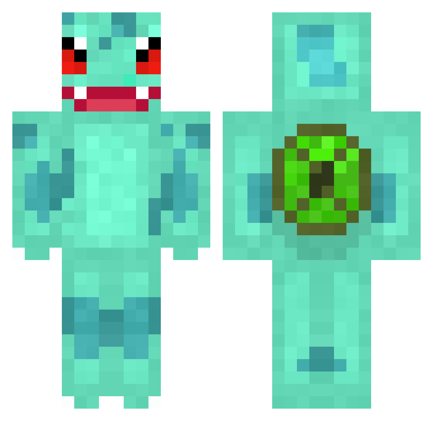 l0callesbo Minecraft skin, front and back view