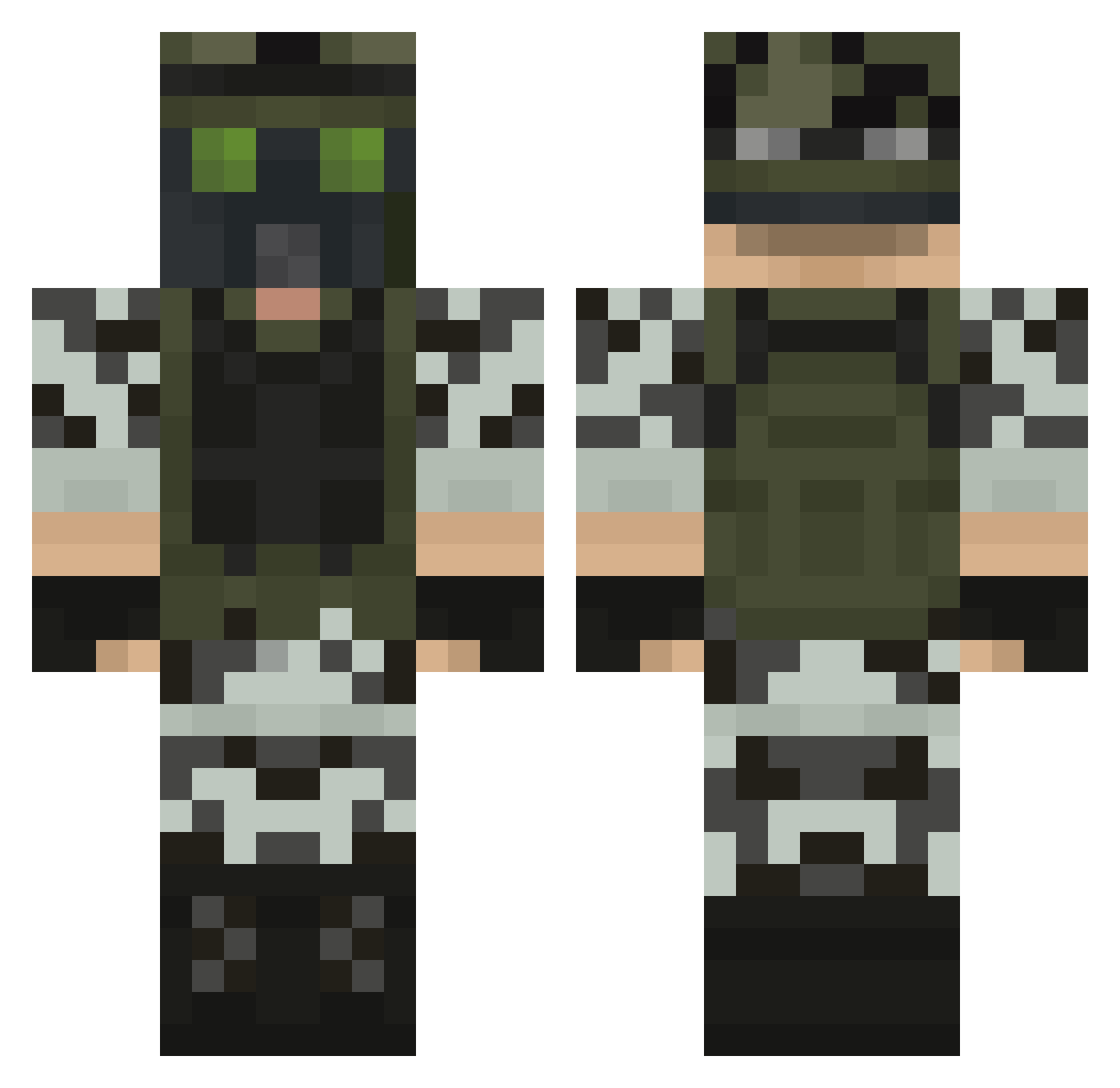 _LeGeNdS_ToP_ Minecraft skin, front and back view